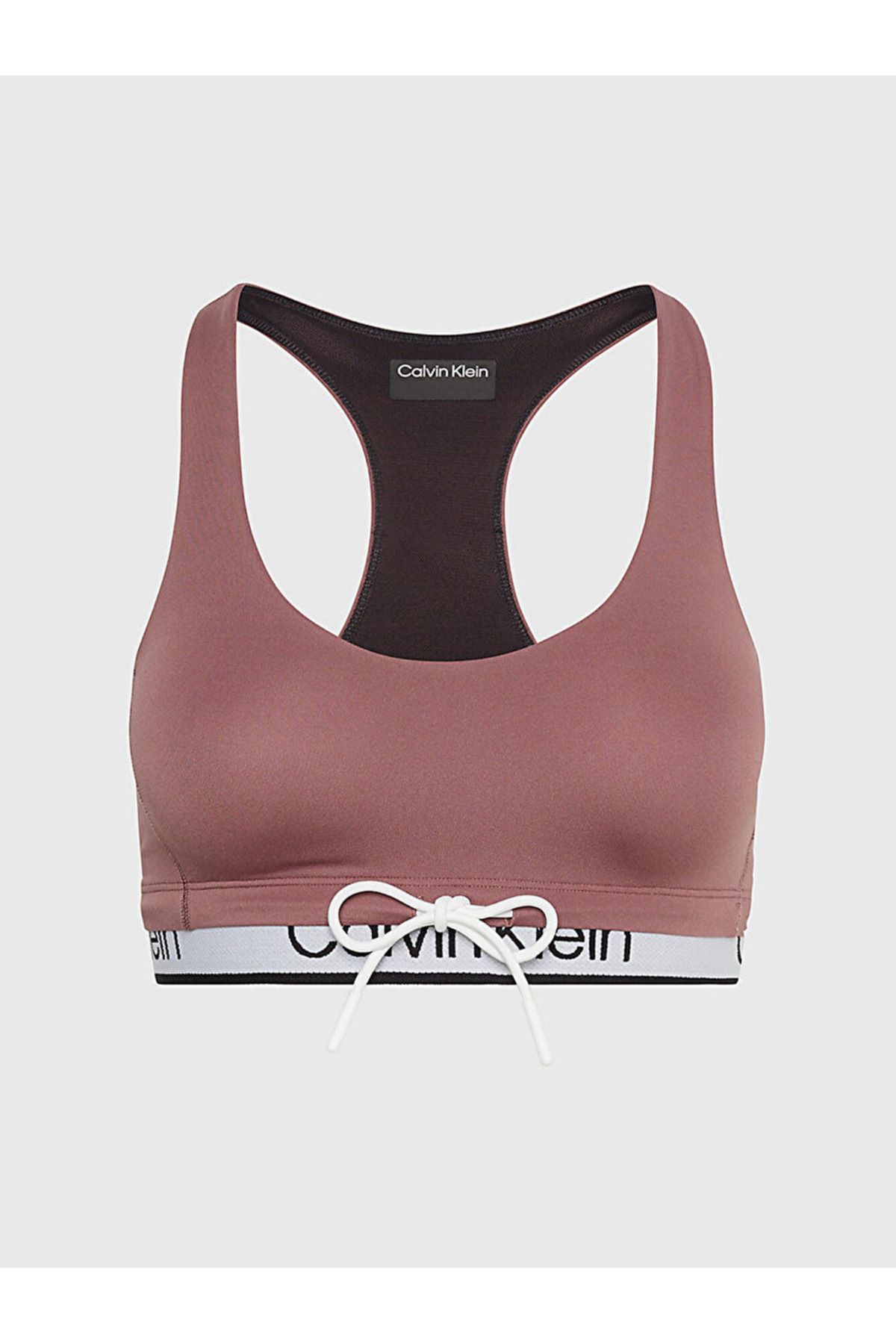 Calvin Klein Double Underband Medium Impact Sports Bra Kad n Spor Outdoor