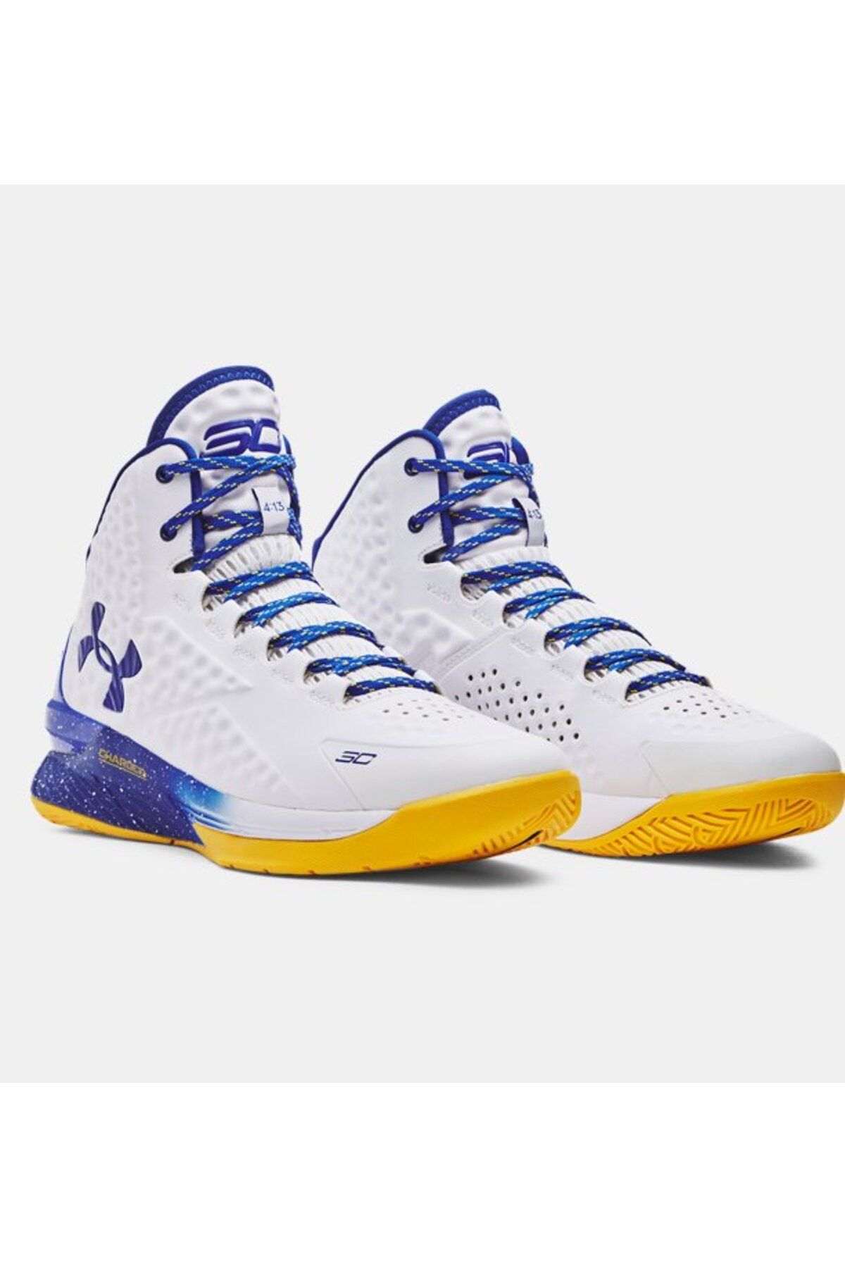 کفش بسکتبال سفید مردانه و زنانه 1 'DUB ' 101 Under Armour