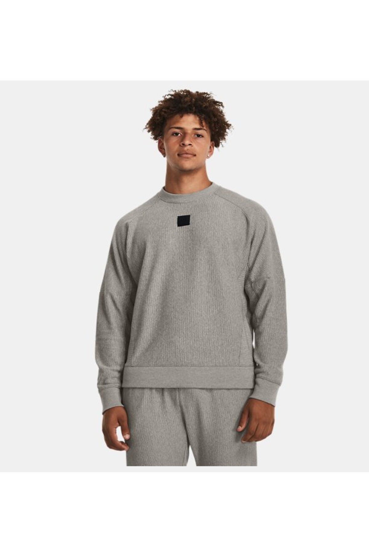 سویشرت ورزشی خاکستری مردانه Croose Fleece Ua عثمانی 1373877 294 Under Armour