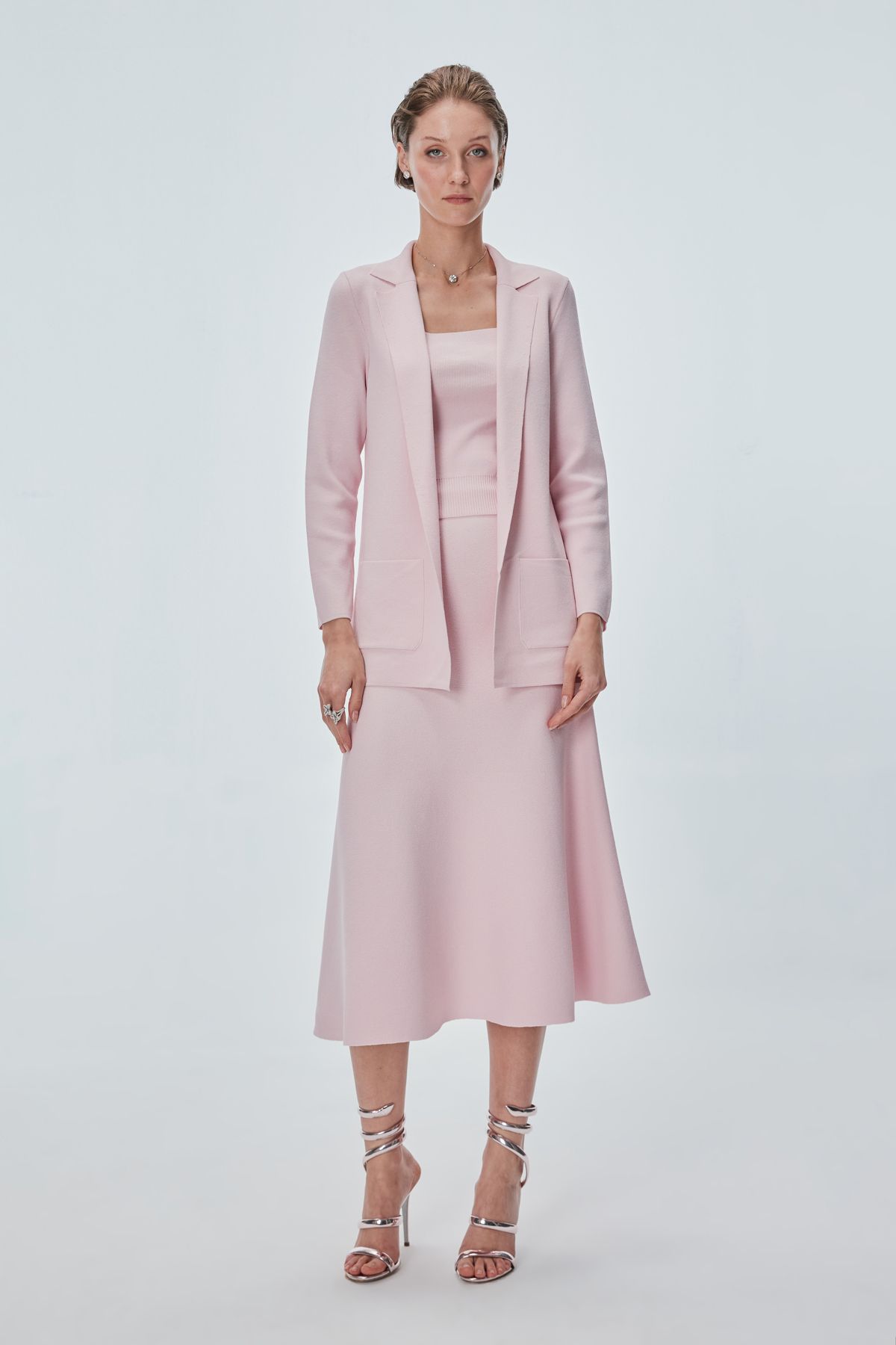 JOIN US-Loose Cut Pocket Blazer Jacket 3