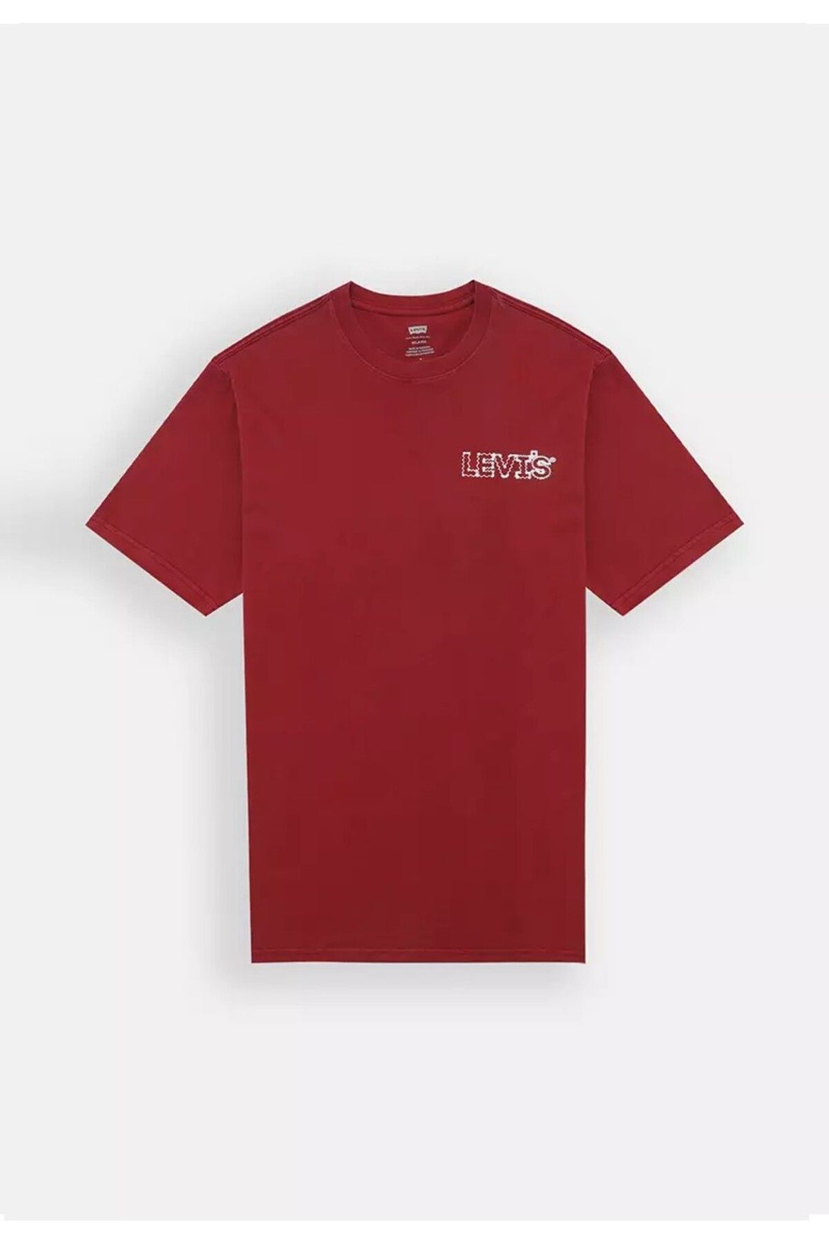 تی شرت قرمز مردانه آستین کوتاه تناسب Levi's