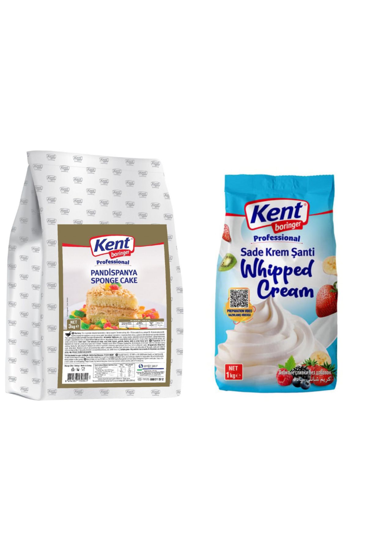 Kent Boringer Hazır Pandispanya & Sade Kremşanti