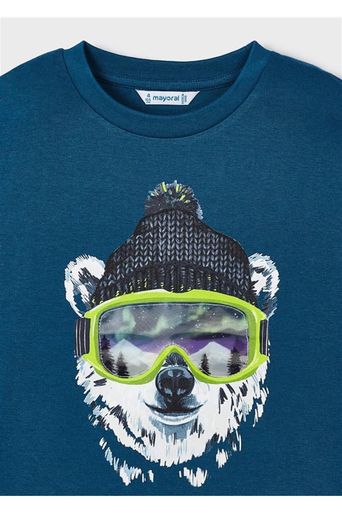 Mayoral Erkek Çocuk Üç Boyut Baskılı Sweatshirt fotoğrafı 5 (önizleme)