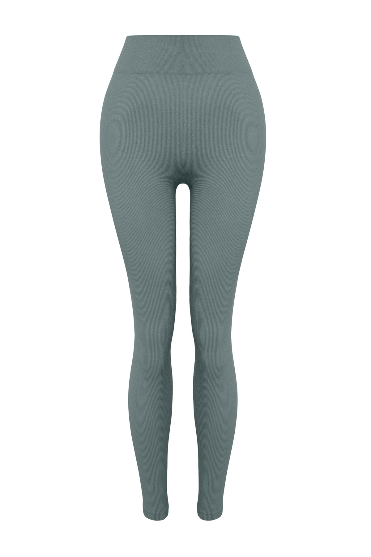 جوراب شلواري ورزشي بدون درز خاکي trendyolmilla