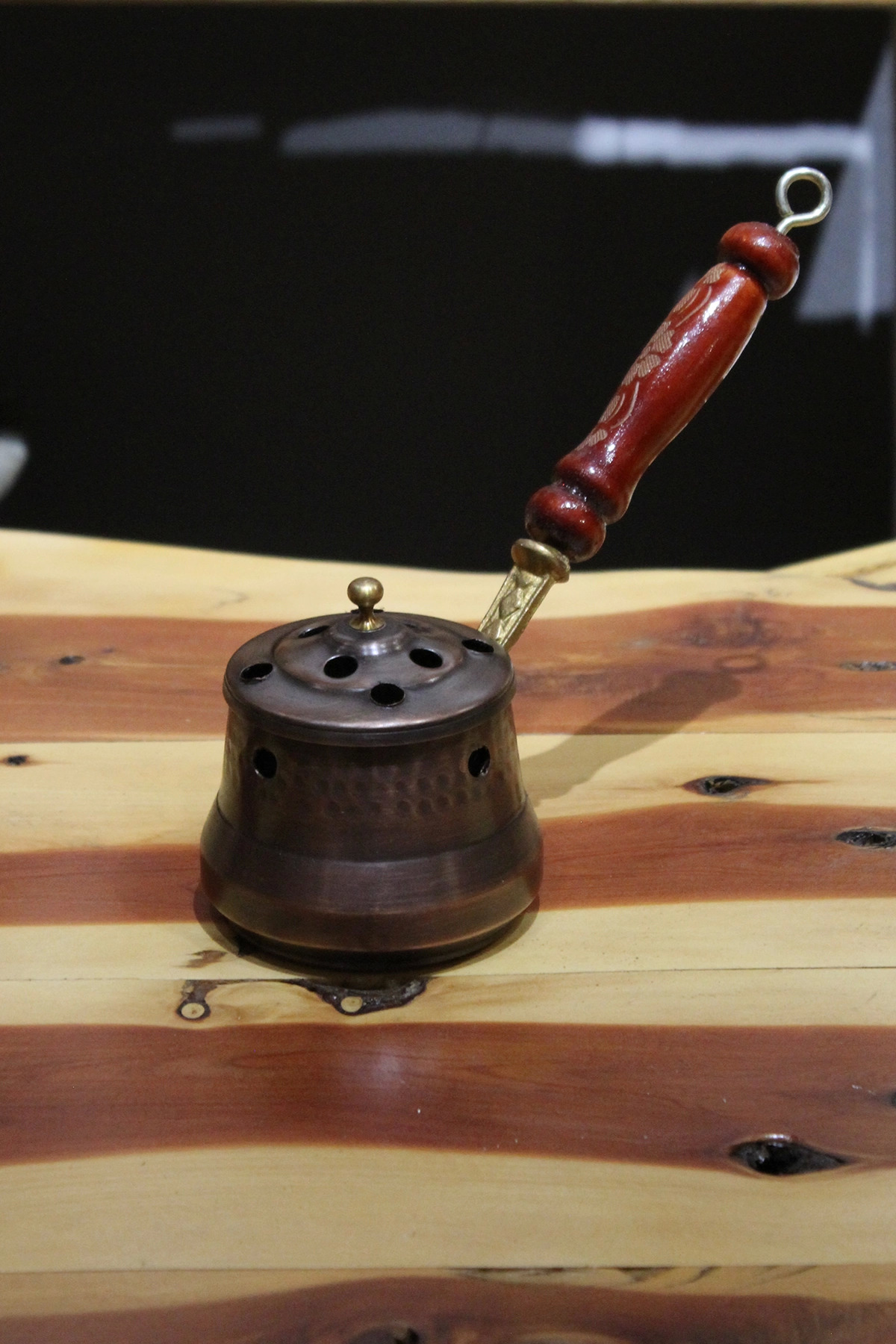 Crane Copper Authentic Ritual Walking Incense & Censer Oxide