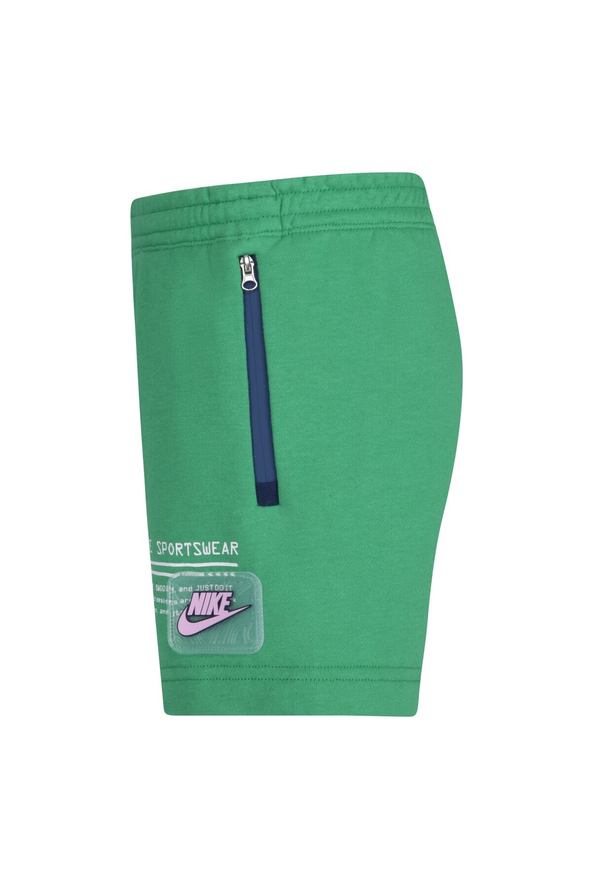 شورت و شلوارک پسرانه سبز نایکیNike | 86L754-E5D اورجینال - تصویر 5