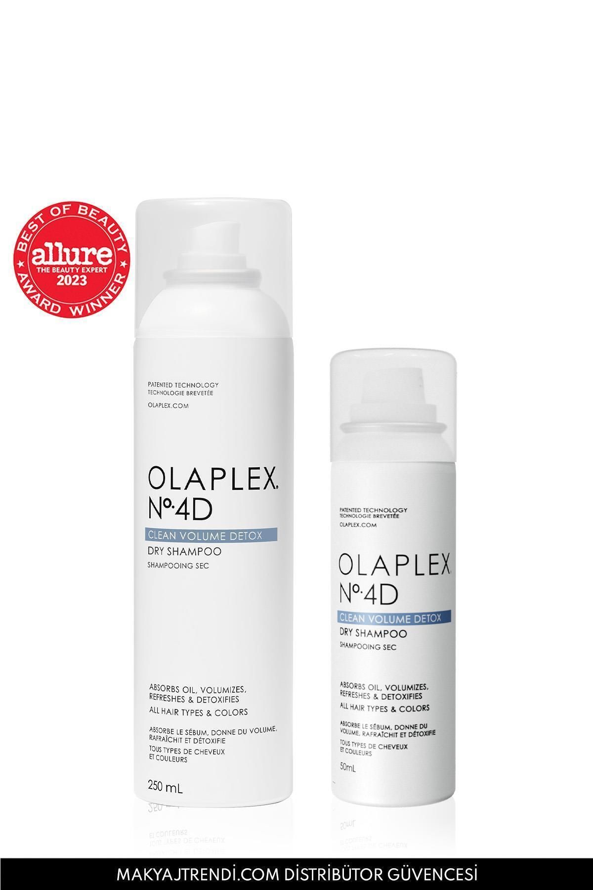 شامپو 4D Clean Volume Dry Dry Home & Away Duo - ست شامپو خشک برای خانه و مسافرت Olaplex