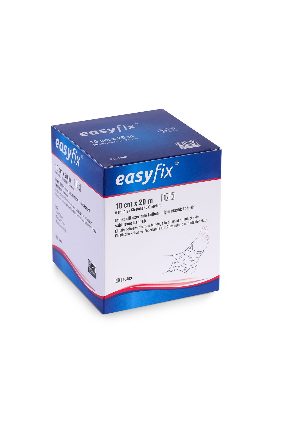 EASY FİX-Easyfix Self Adhesive Fixing Bandage 10cm X 20m 2