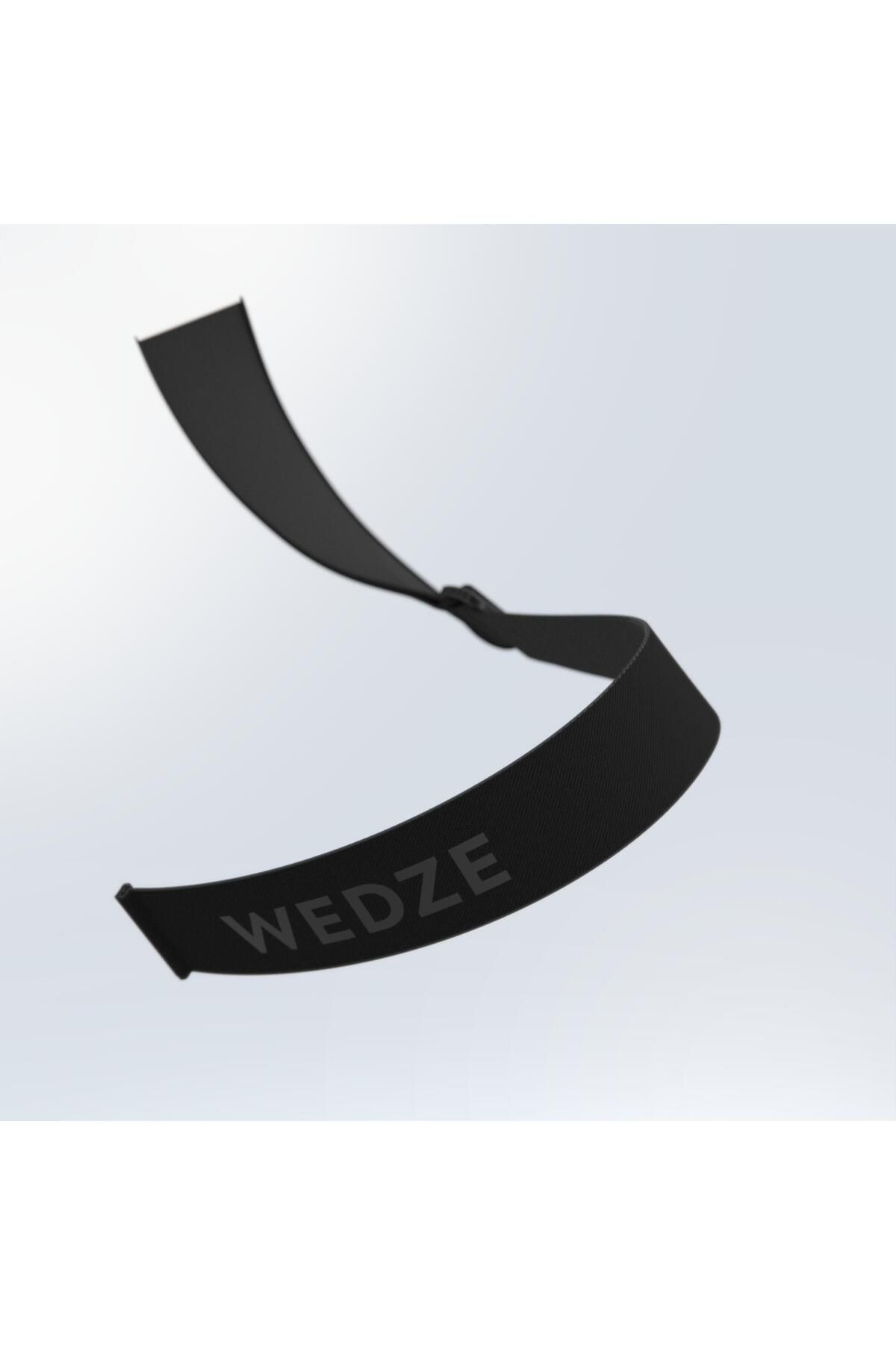 عینک اسکی مشکی دخترانه و پسرانه بچگانه ماسک اسنوبرد Wedze سیاه بزرگسال G 100 S3 Decathlon