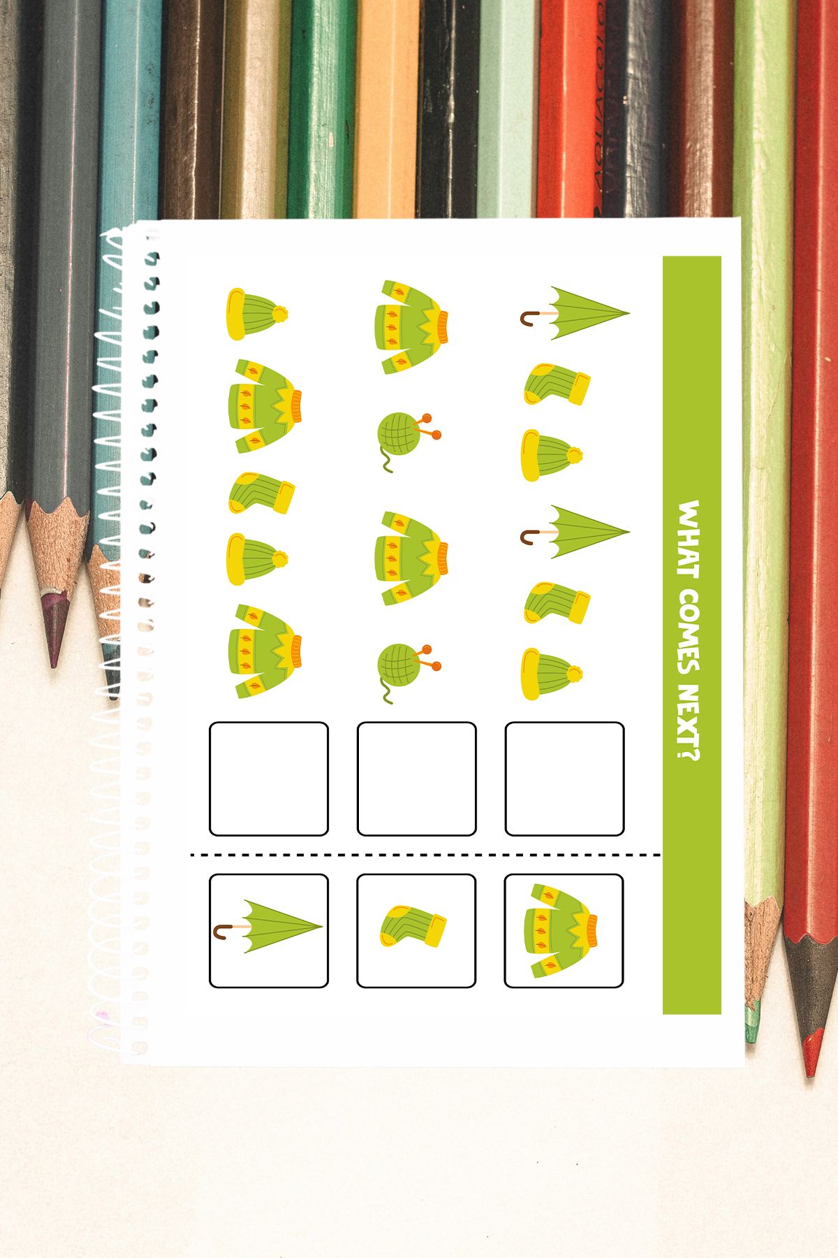 Minicopy-Preschool Themed - Sample, Activity and Coloring Notebook (Black/White, 20 Number) 3