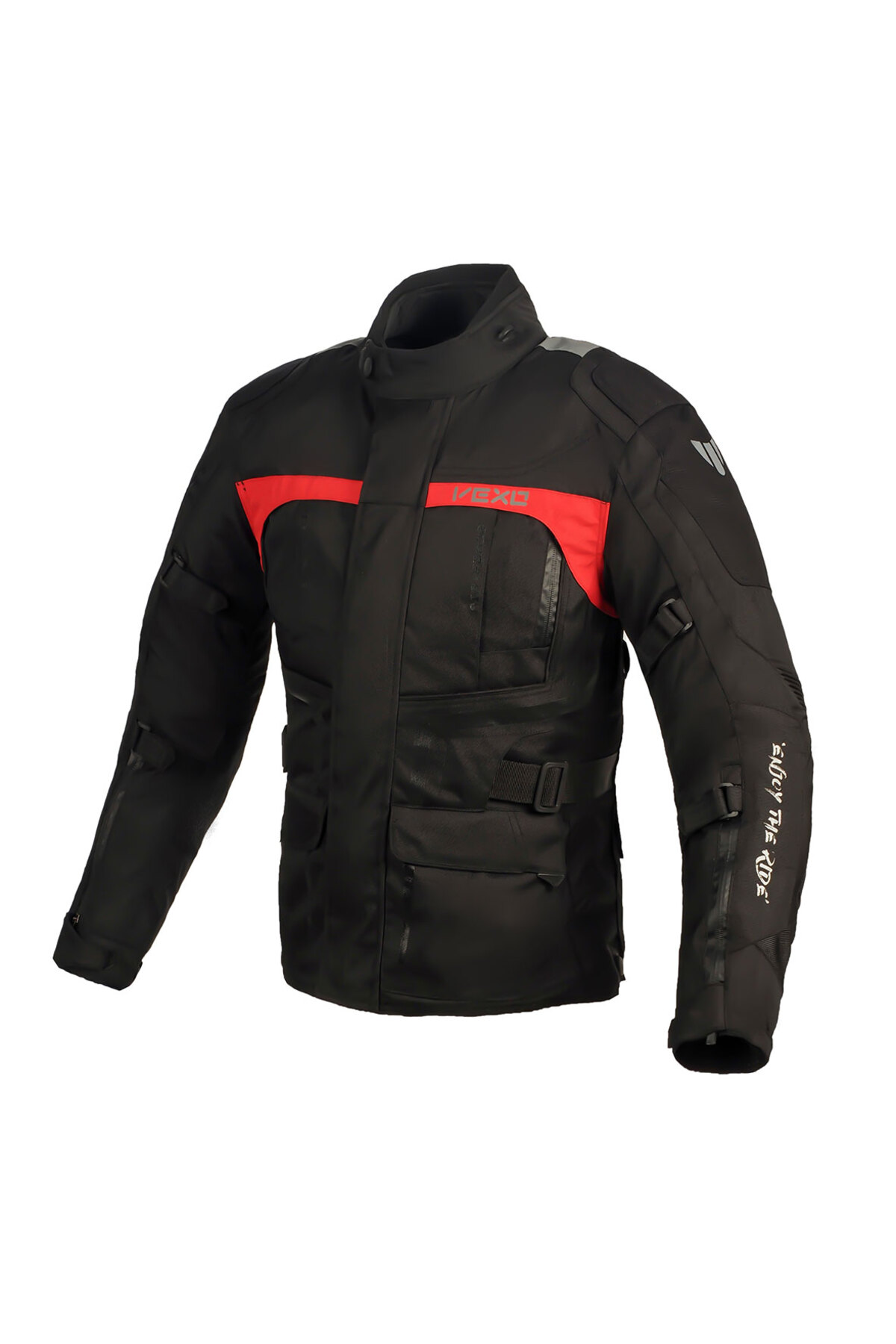 Vexo Adventure H20 4 Mevsim Motosiklet Montu Kırmızı