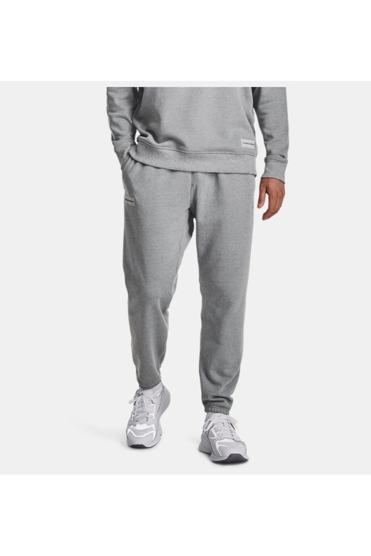 شلوار گرمکن ورزشی آبی مردانه Terry Trerdsuit Male UA سنگین وزن شش 1379686 011 Under Armour