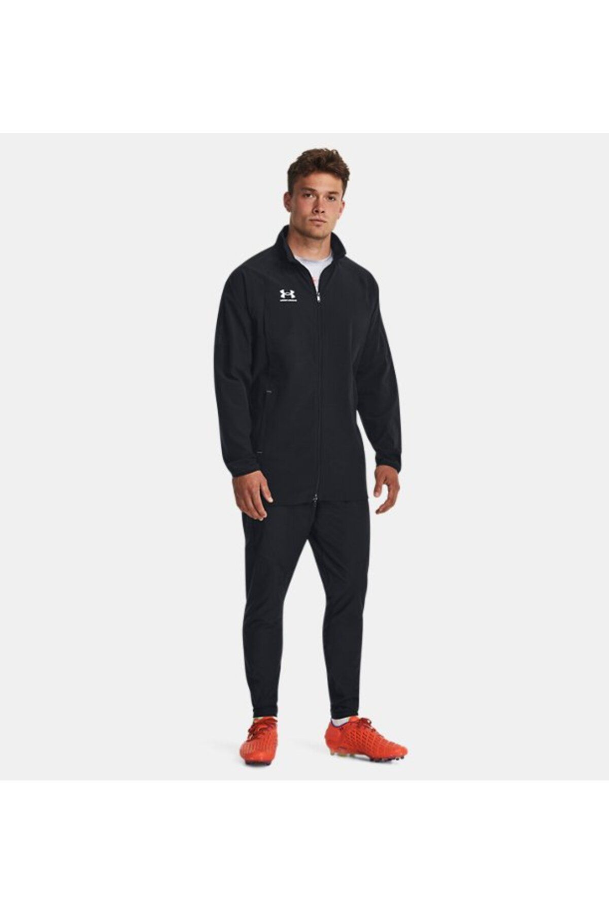 شلوار گرمکن ورزشی مشکی مردانه سرویس دهی UA Challenger شش 1379448 001 Under Armour
