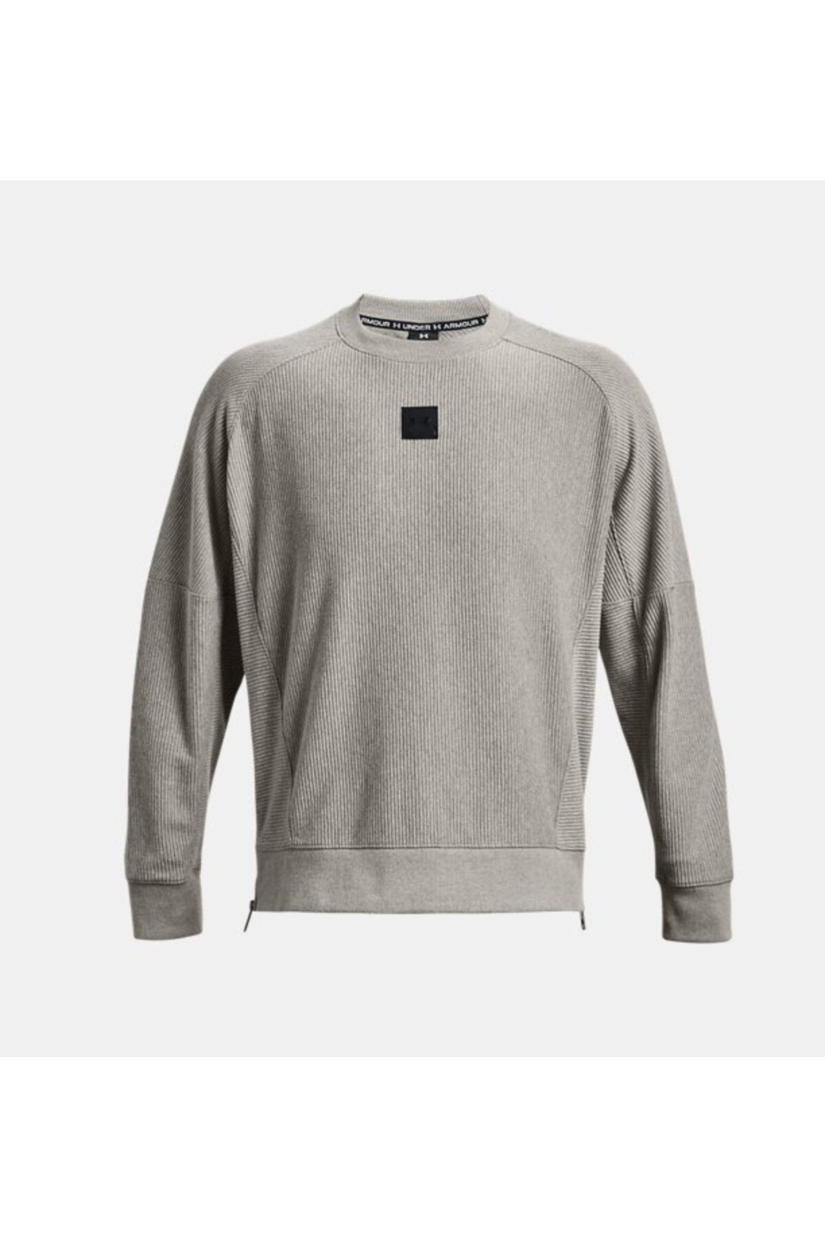 سویشرت ورزشی خاکستری مردانه Croose Fleece Ua عثمانی 1373877 294 Under Armour