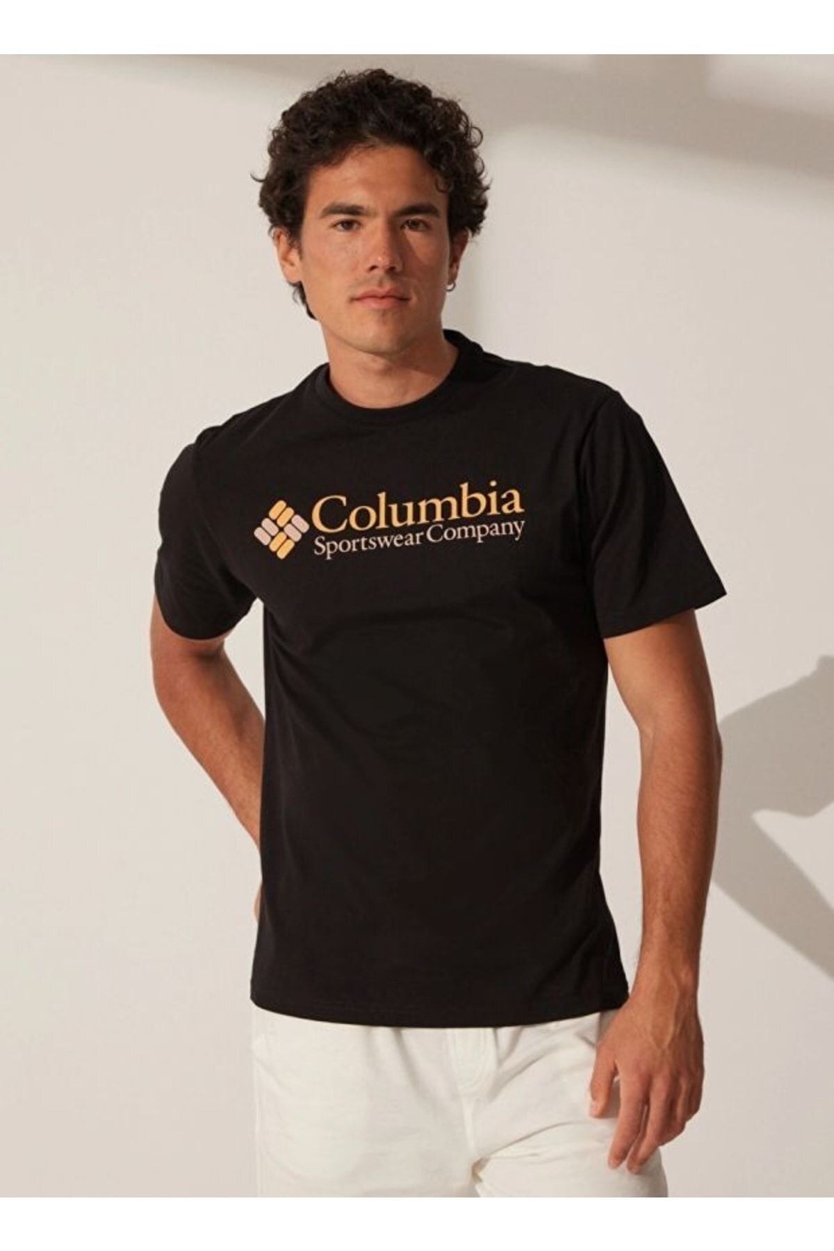 تی شرت آستین کوتاه Cs0311 Csc M با لوگوی رترو Ss Columbia