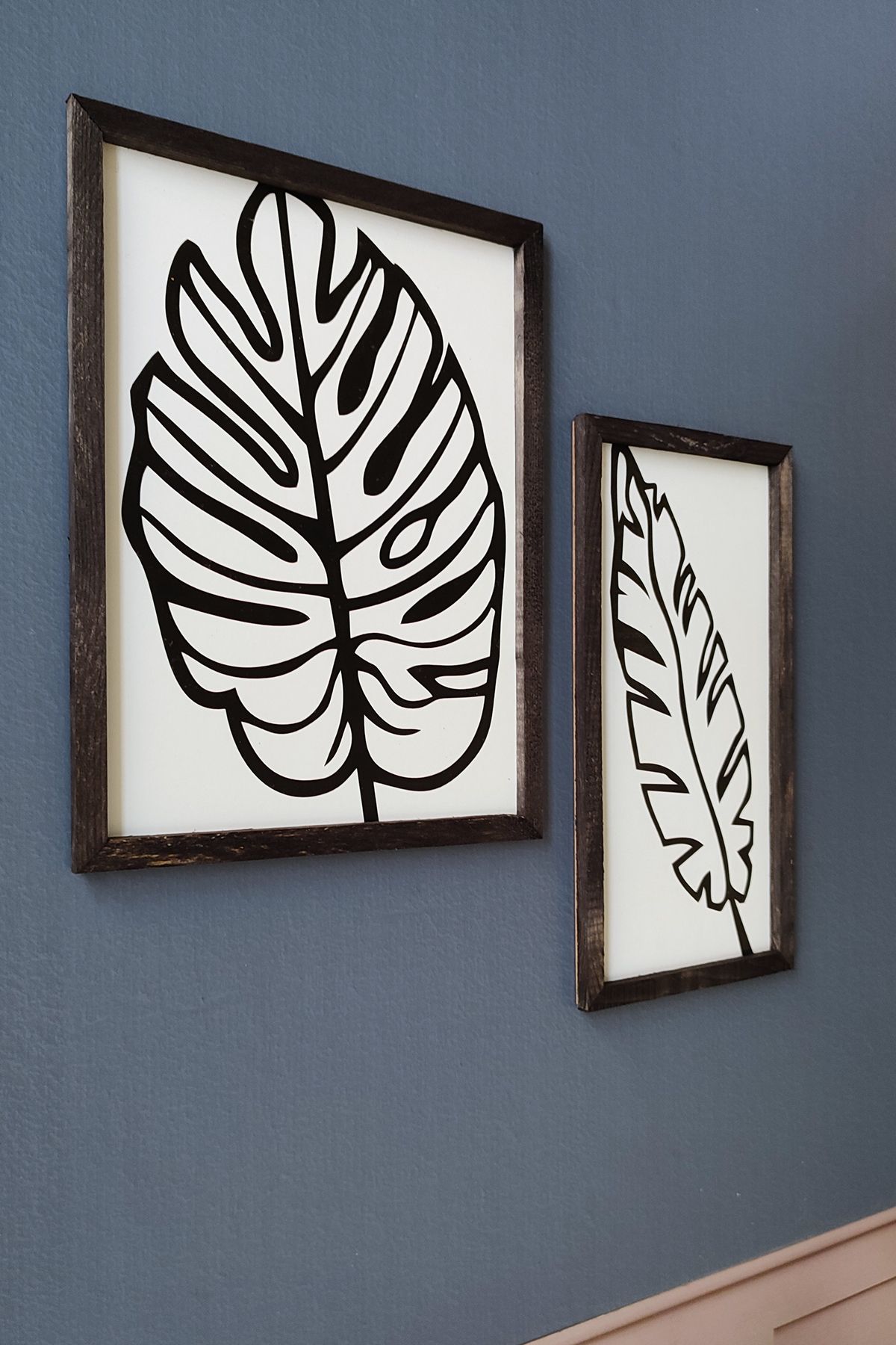 Yoko Home-Table Set - Palm Pattern 3 mm Uv Printed on Mdf 2