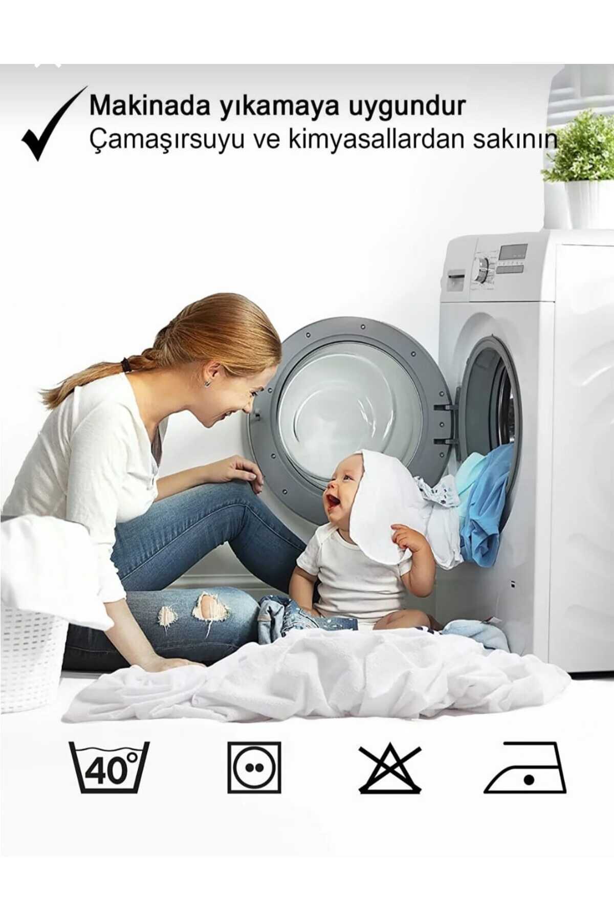 AYHOME % 100 Pamuklu  Sıvı  Geçrmez  Bebek  Ve Çoçuk Yatak Koruyucu  Alezi  Park Beşik  Yatak Koruyucu Alez fotoğrafı 4 (önizleme)