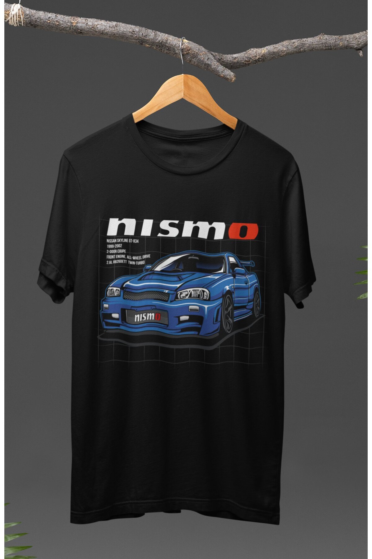 Fuddy Moda Unisex Nismo Nissan Skyline GT-R34 Printed T-shirt, Car Racing  Themed T-shirt- Trendyol