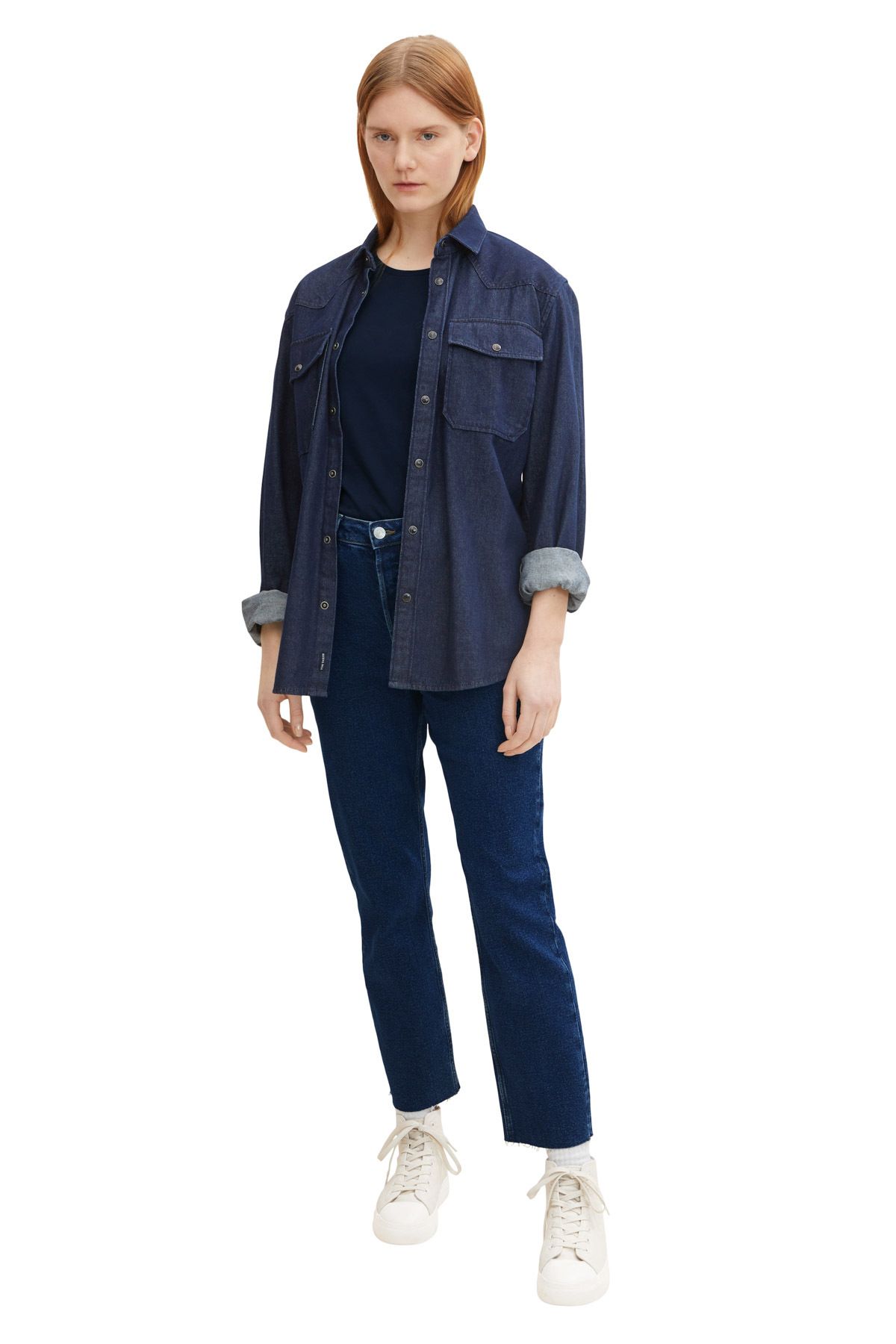 Tom Tailor-fluent basic tee 2