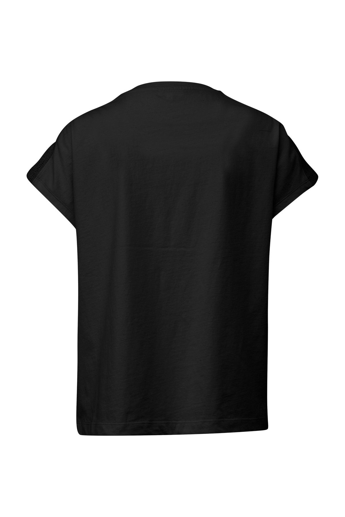 s.Oliver-T-Shirt mit Häkelspitzen-Einsatz 2