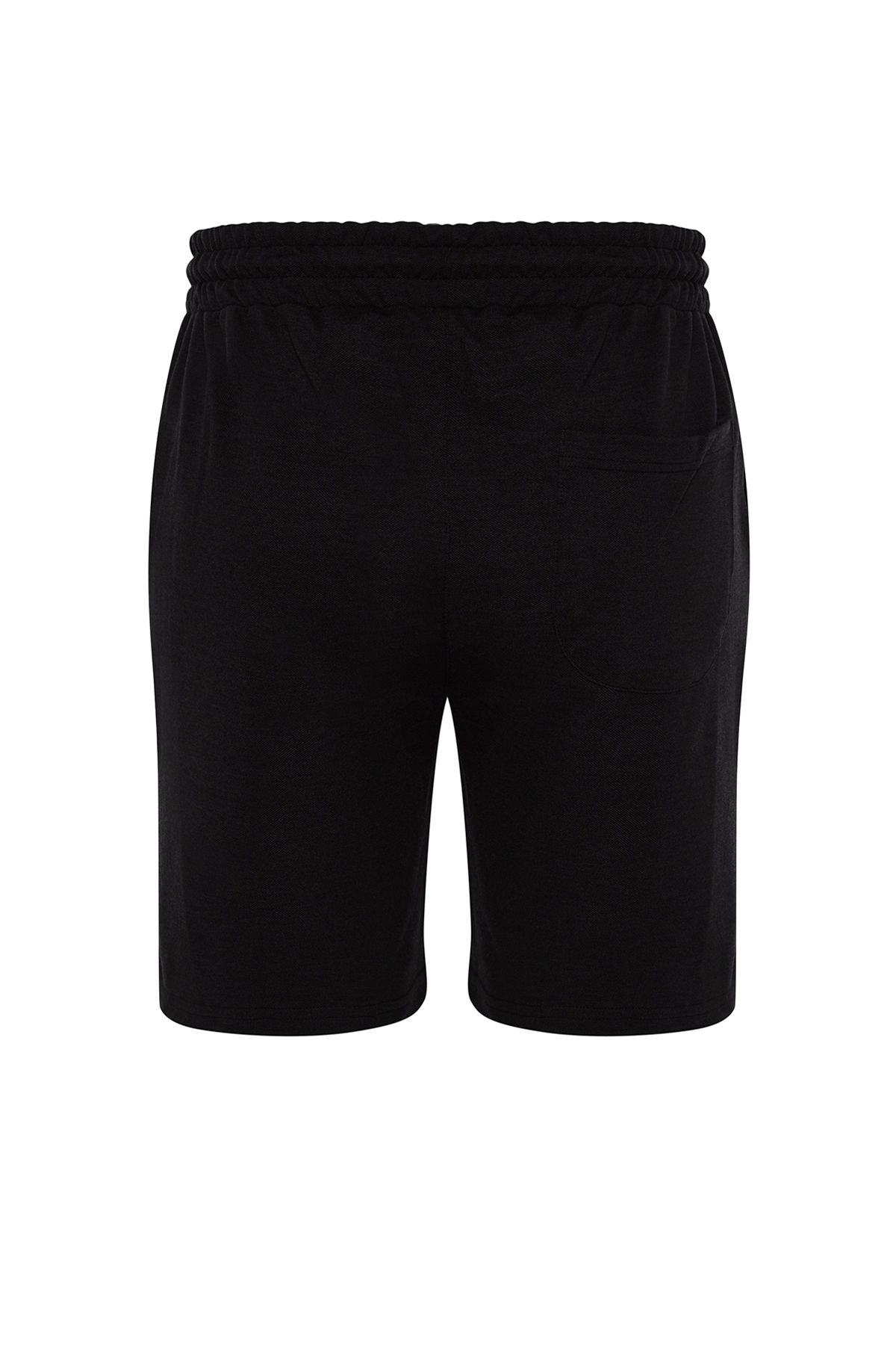 Trendyol Collection-Černé šortky Regular Fit/Regular Cut Basic Shorts & Bermudy TMNSS20SR0169 7