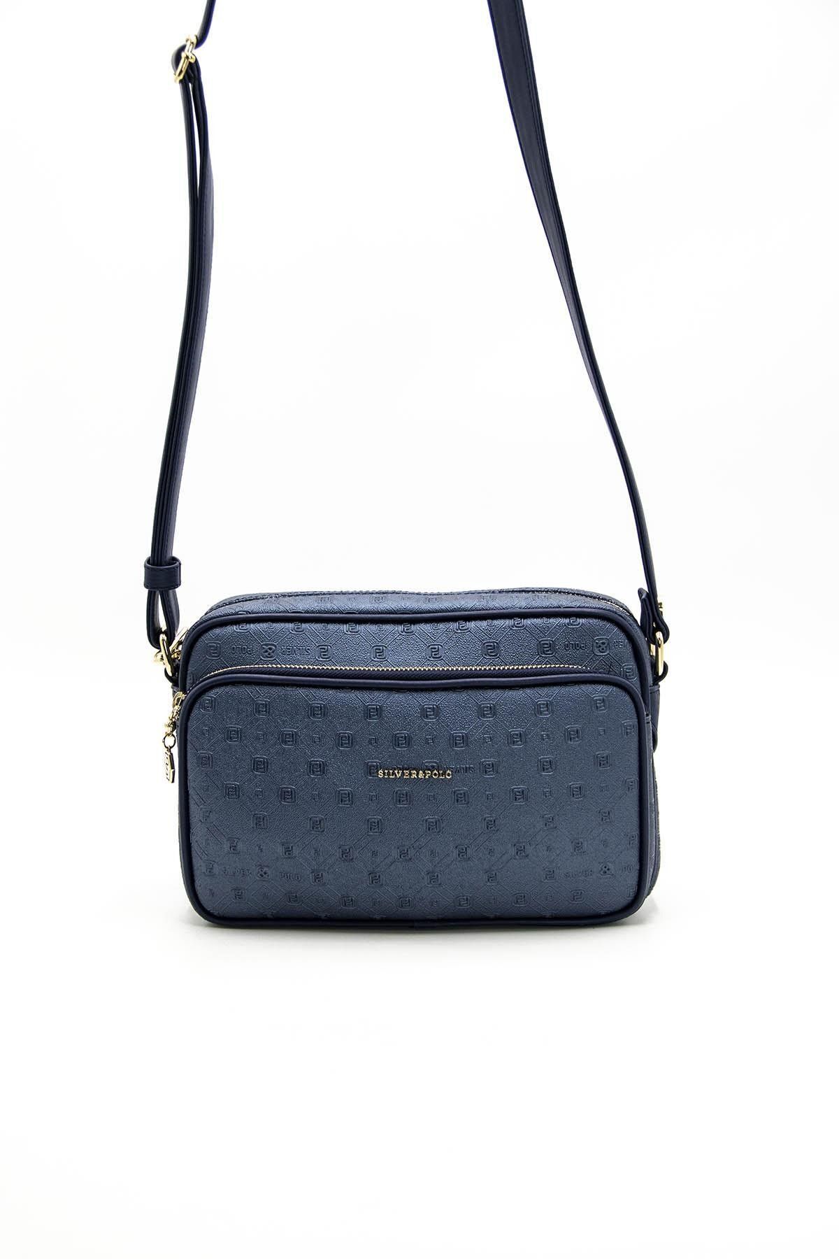 Silver Polo Silver Polo Navy Navy SP948 Women s Crossbody Bag Trendyol