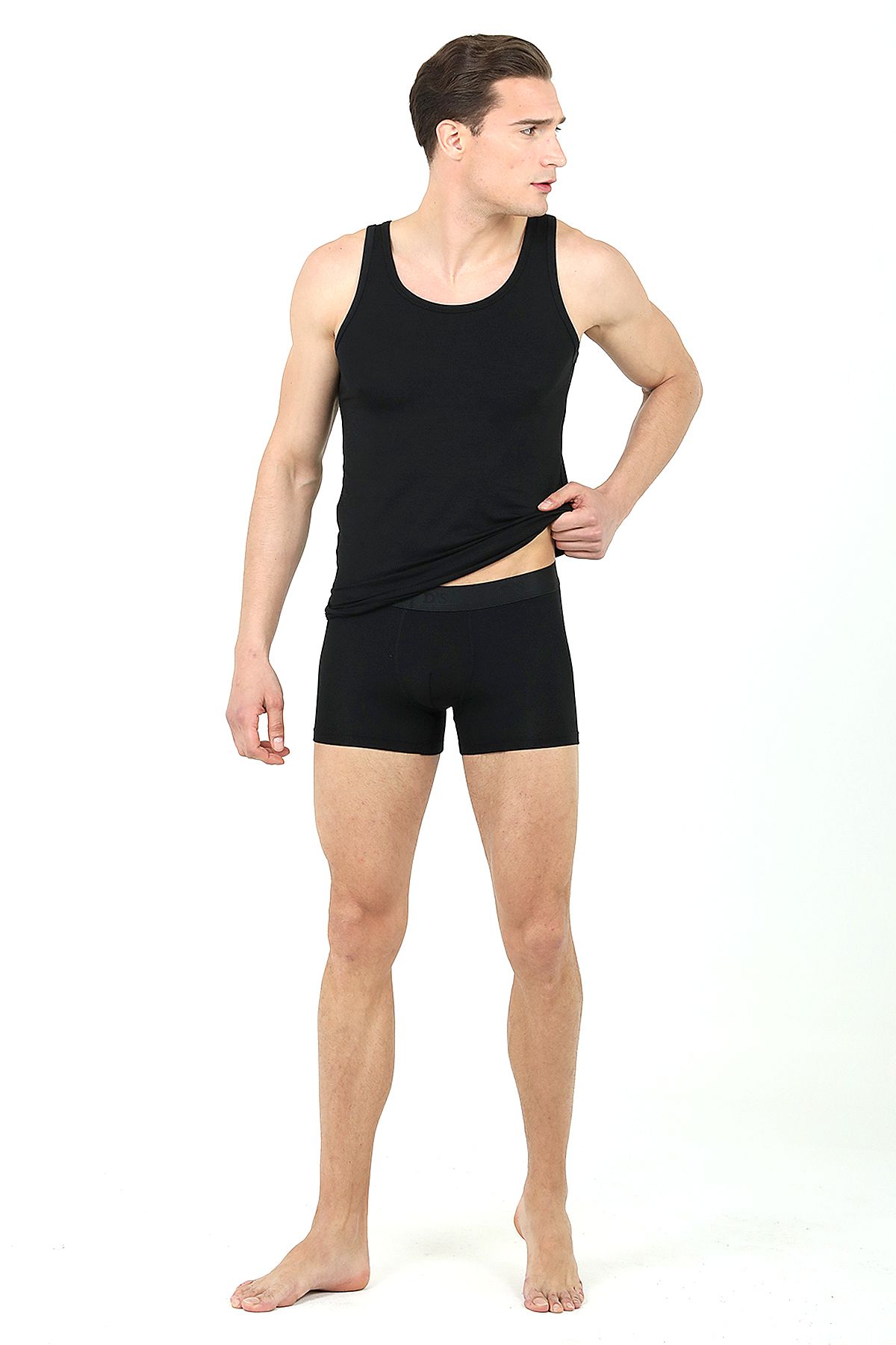D'S Damat DS Damat Boxer Atlet Set SİYAH