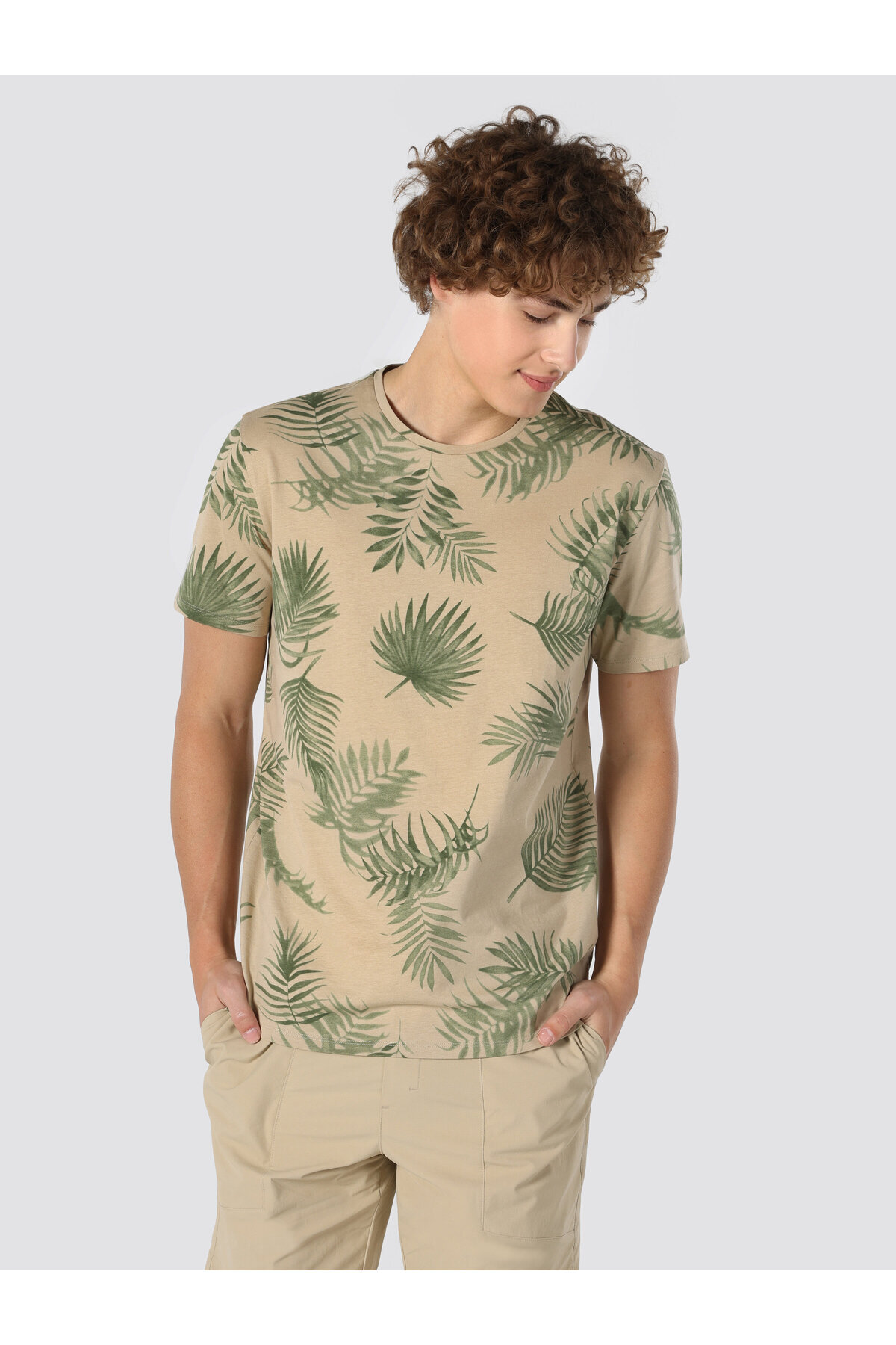 تی شرت مردانه کولینز | .CL1062761_Q1.V1_BEI Colin’s - Image 4