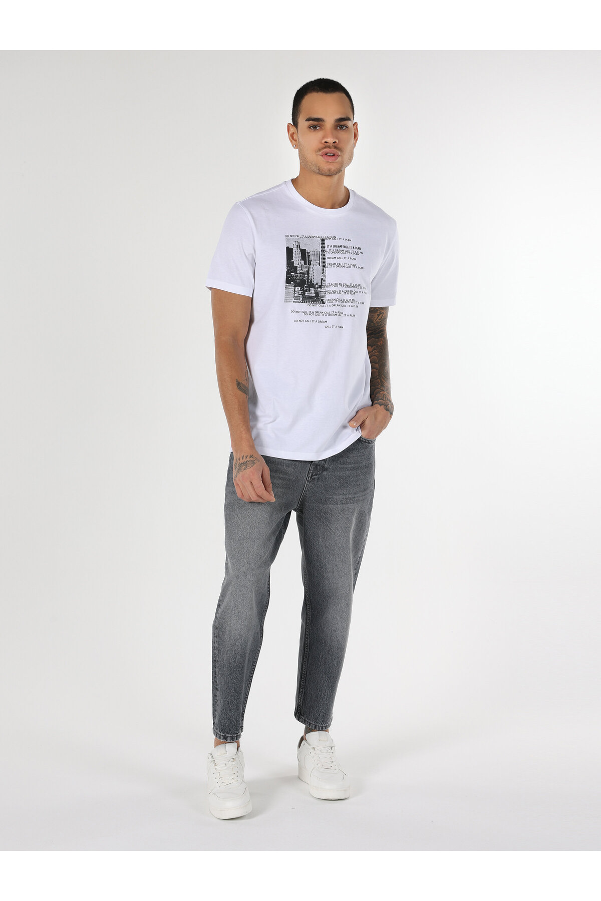 تی شرت مردانه کولینز | .CL1061808_Q1.V1_WHT Colin’s - Image 4