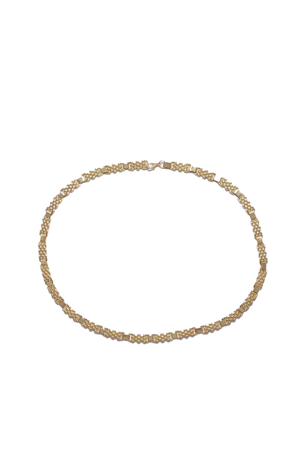 Sun Pieces-Gold Color Milli Chain Belt - Body Chain 5
