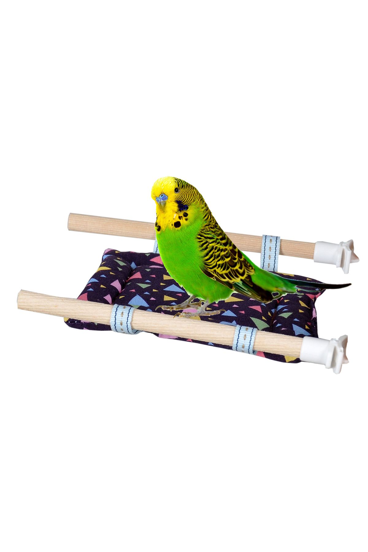 Kuş Yatağı Yumuşak Dokulu Kumaş Kuşlar için Yatak Kuş Yatak En 11 Cm Boy 11 Cm