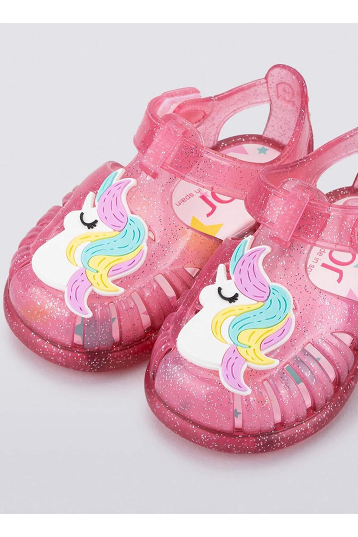 صندل صورتی زنانه های S10309 Tobby براق unicornio IGOR