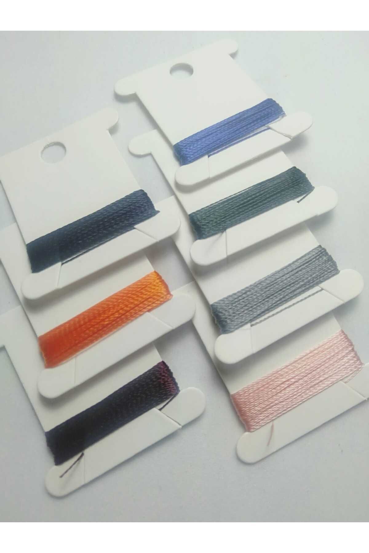 0.2 Mm 2 Metre 7 renk İnce Tesbih İpi Toplam 14 Metre ( En İnce Tesbih İpidir )