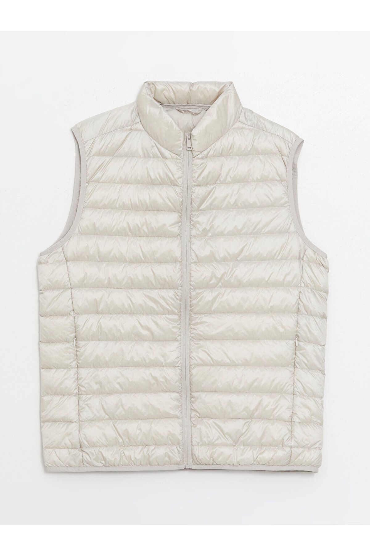 LC Waikiki-Men's Puffer Vest - Standard Fit, Stand Collar 7