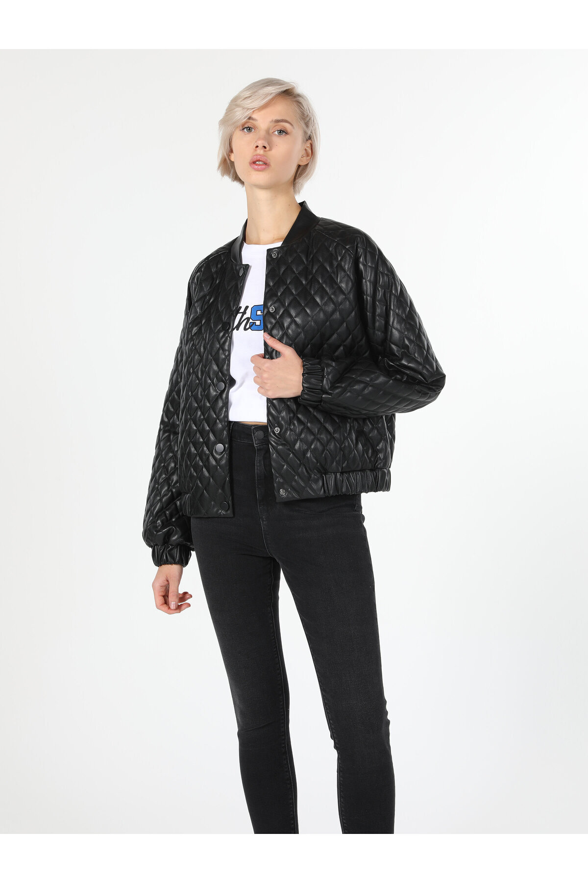 کاپشن زنانه  | .CL1060235_Q1.V1_BLK Colin’s - Image 5