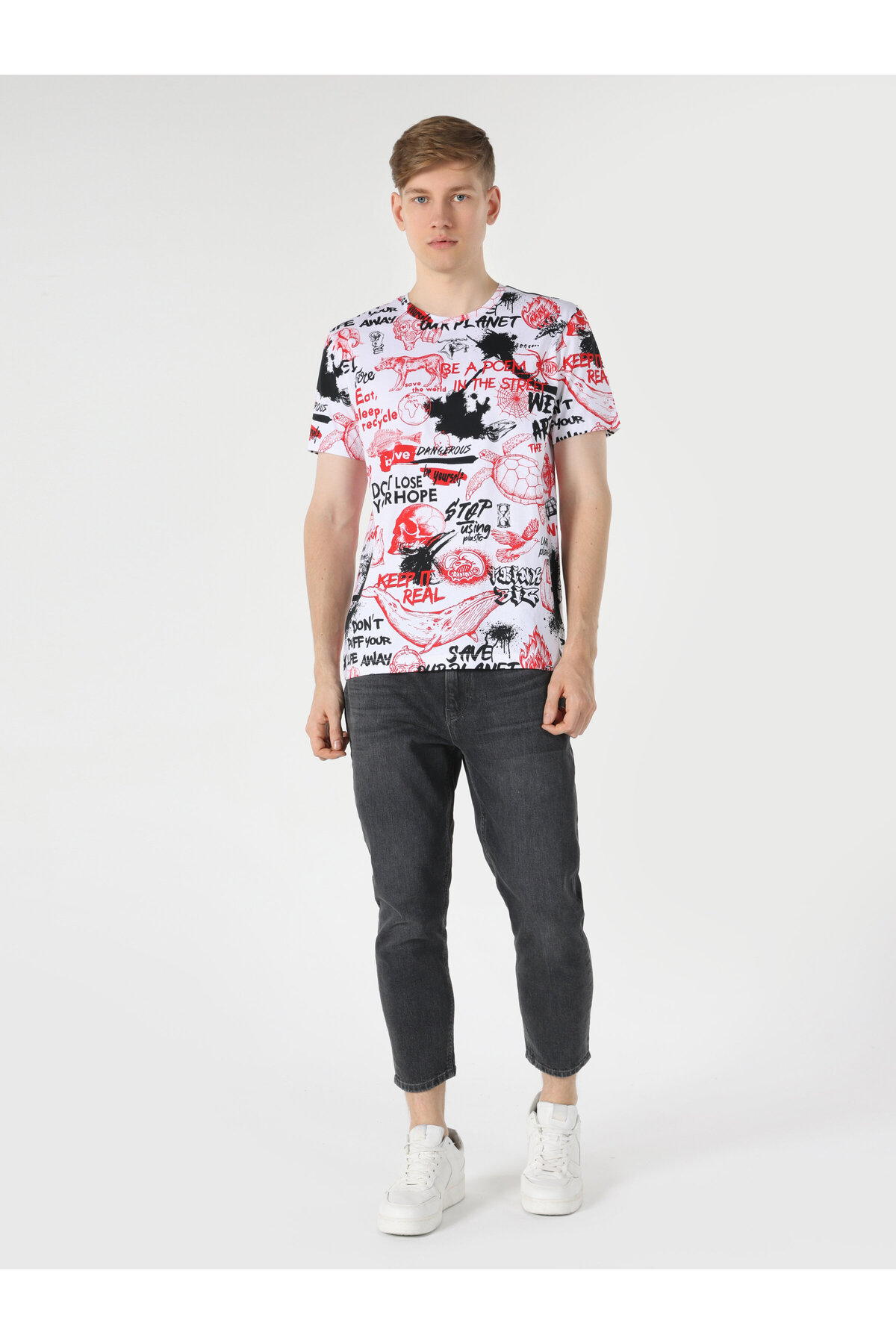 تی شرت مردانه کولینز | .CL1062670_Q1.V2_WHT Colin’s - Image 3