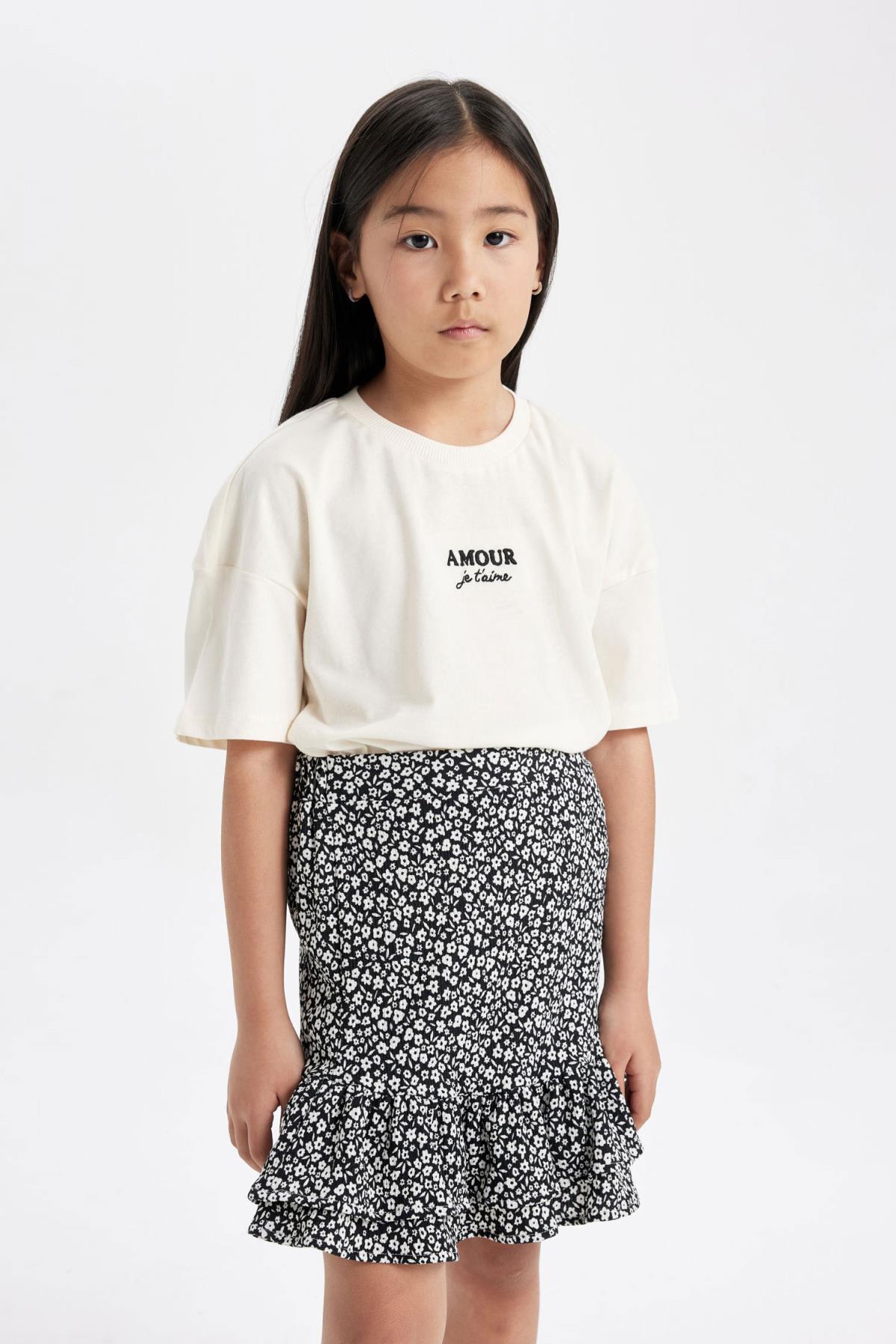 ست دخترانه دفاکتو | C5354A824HS Defacto - Image 6