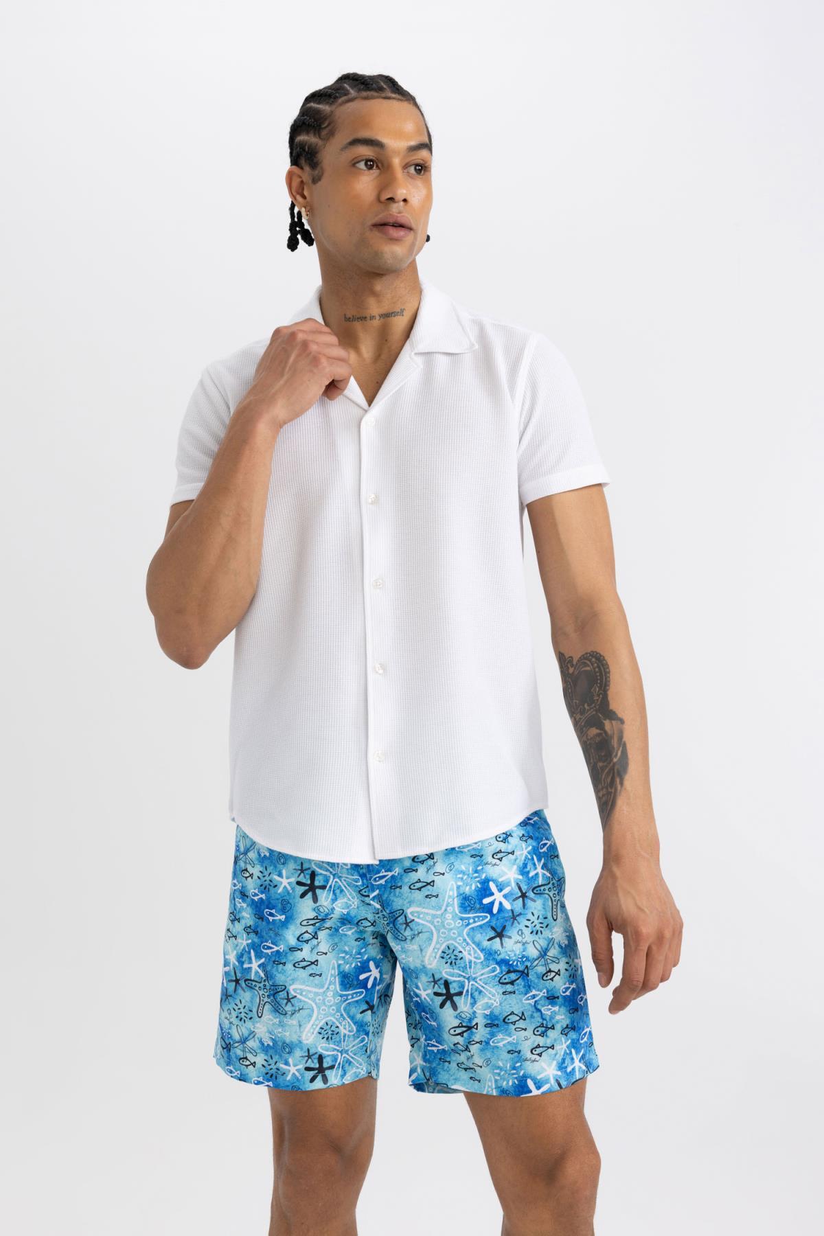 شورت شنا مردانه دفاکتو | B7631AX24HS Defacto - Image 3