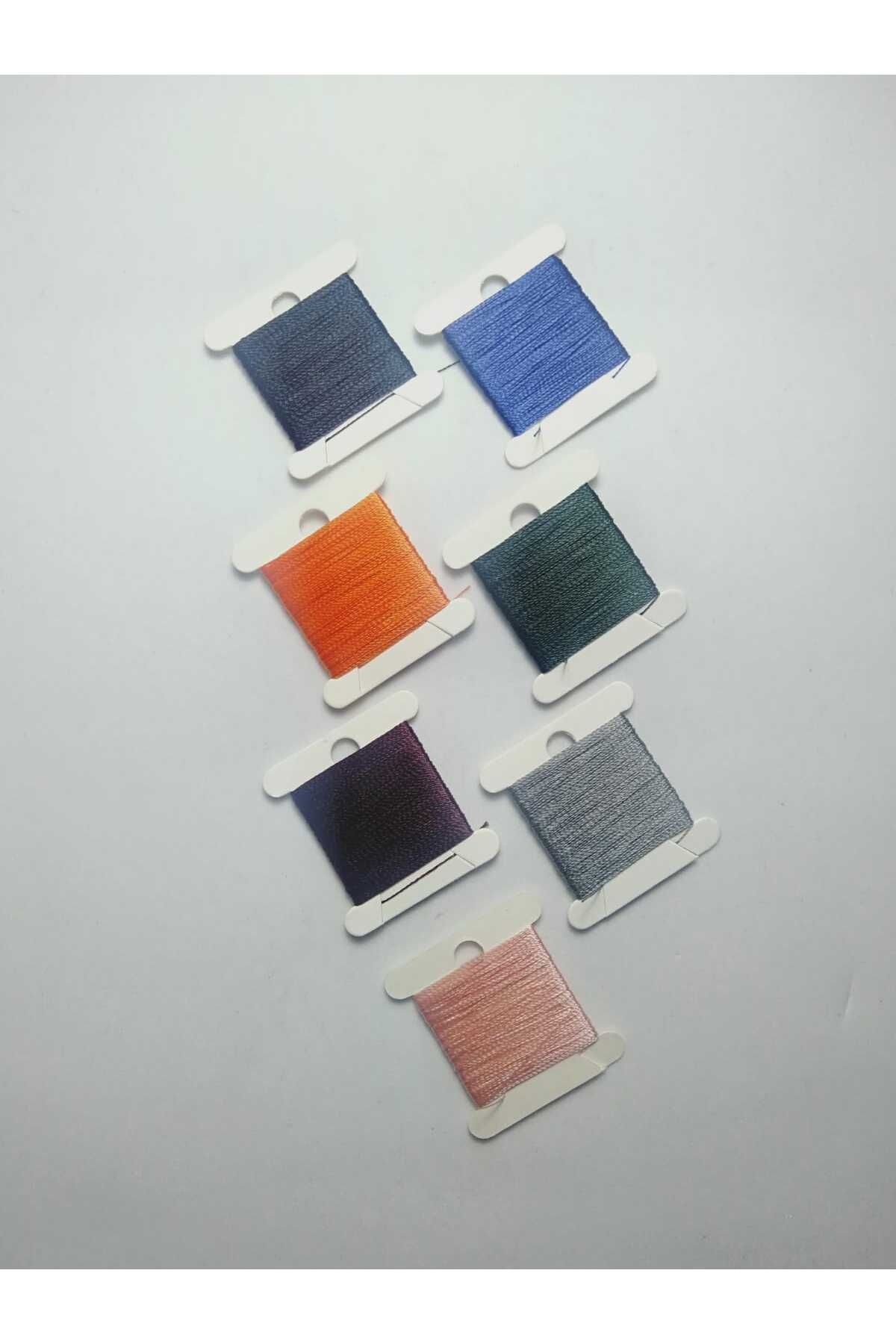 0.2 Mm 10 Metre 7 renk İnce Tesbih İpi Toplam 70 Metre ( En İnce Tesbih İpidir )