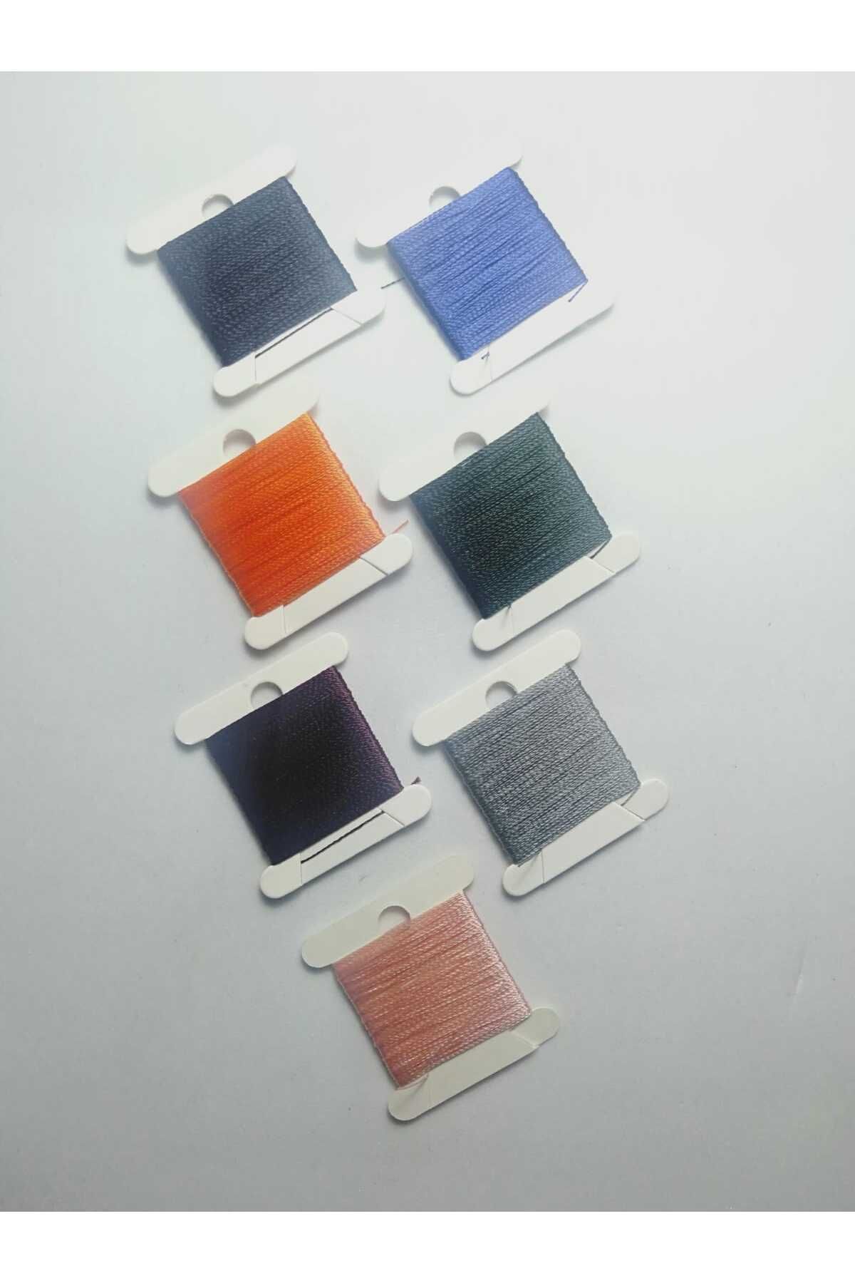 0.2 Mm 10 Metre 7 renk İnce Tesbih İpi Toplam 70 Metre ( En İnce Tesbih İpidir )