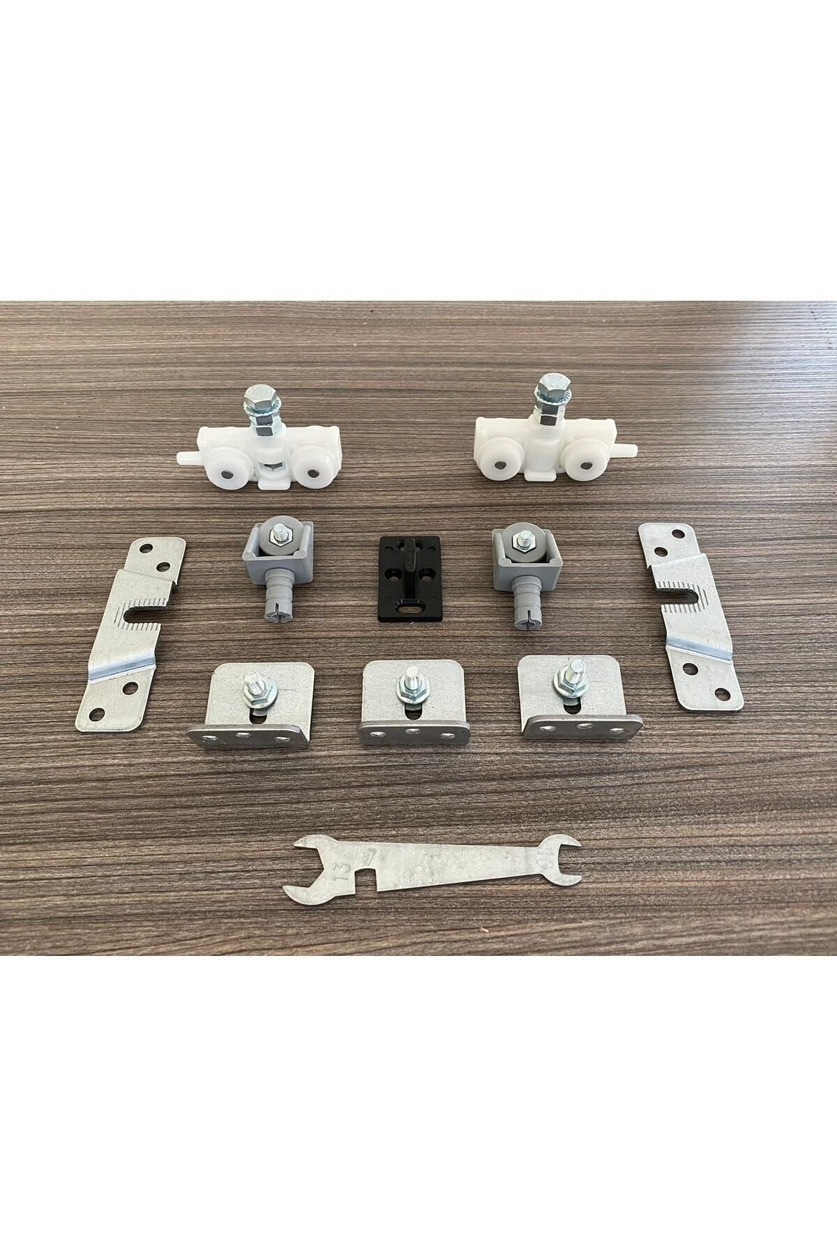 Raymek-Sliding Door Mechanism Sliding Door (3 Mt Rail Included) The Door Itself Is Not Included. 4