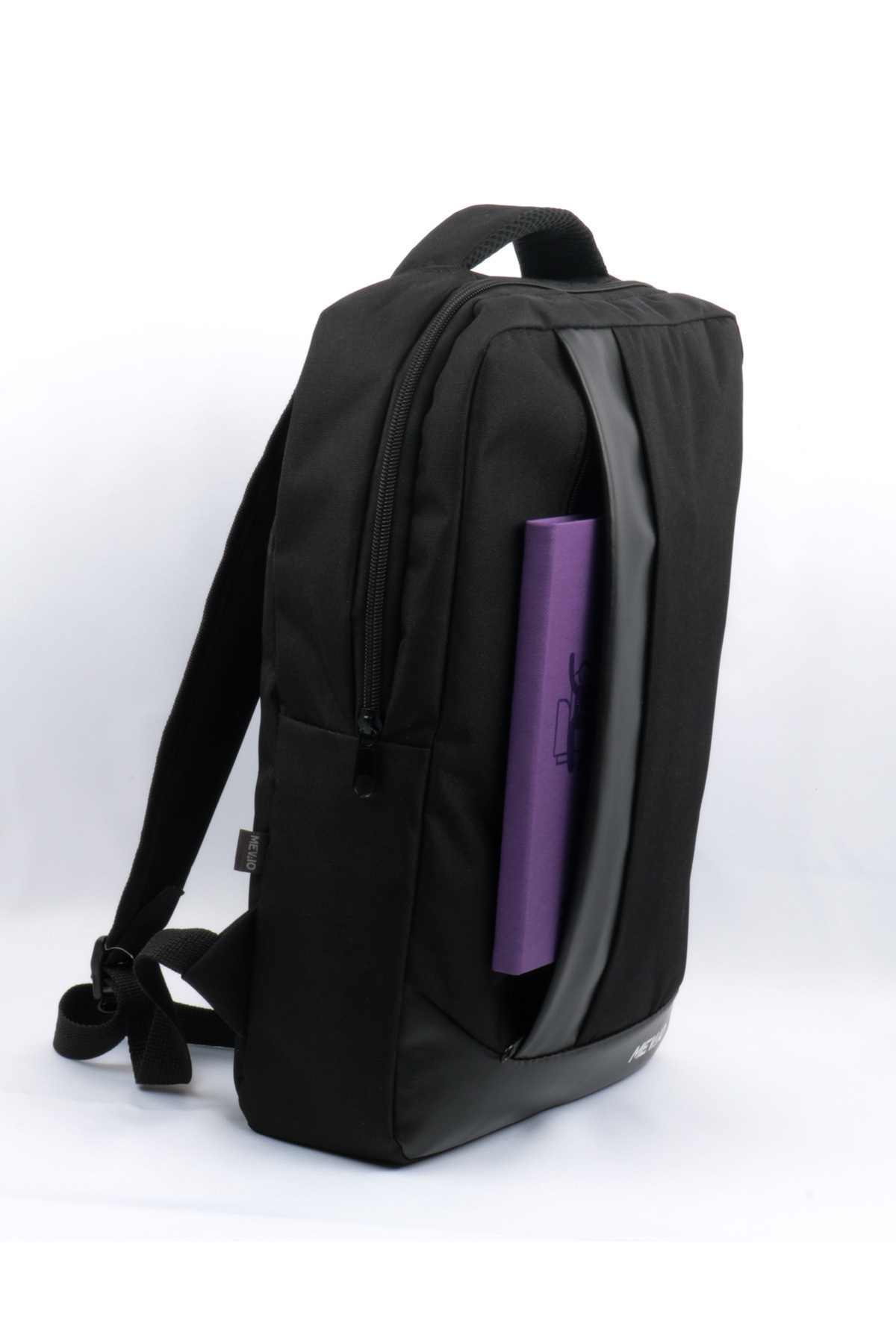 کوله پشتی زنانه مشکی mevaio | LC0001 اورجینال - تصویر 4