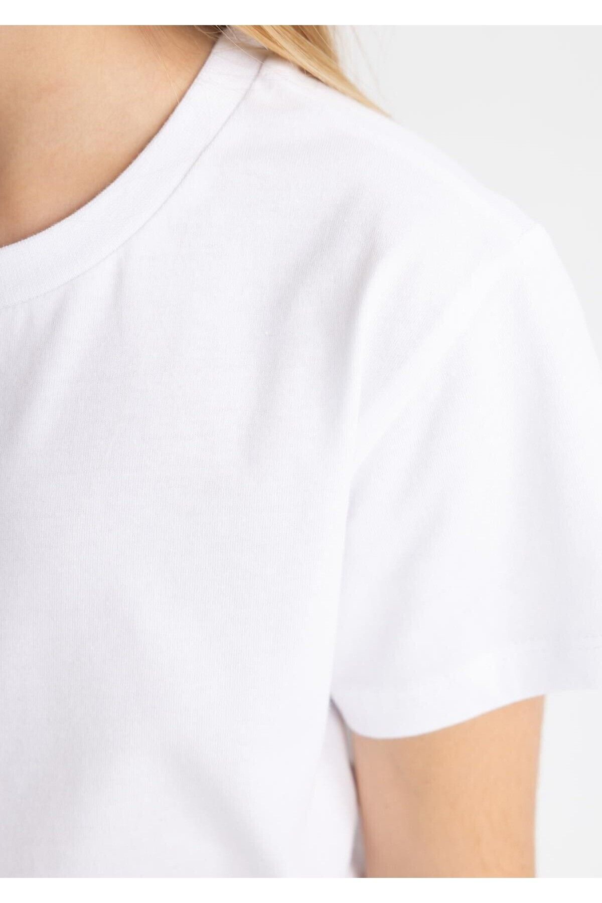 Kız Çocuk Regular Fit Kısa Kollu Tişört