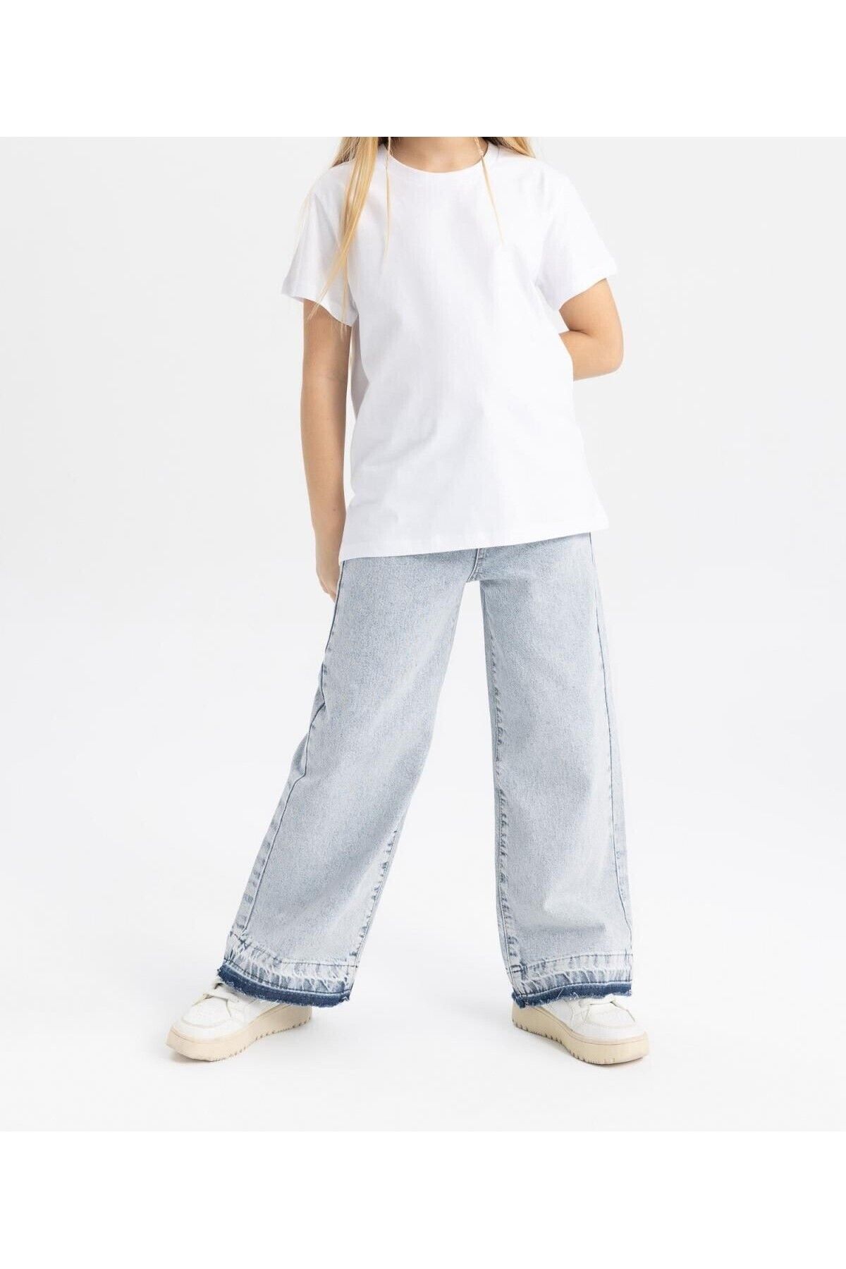Kız Çocuk Regular Fit Kısa Kollu Tişört