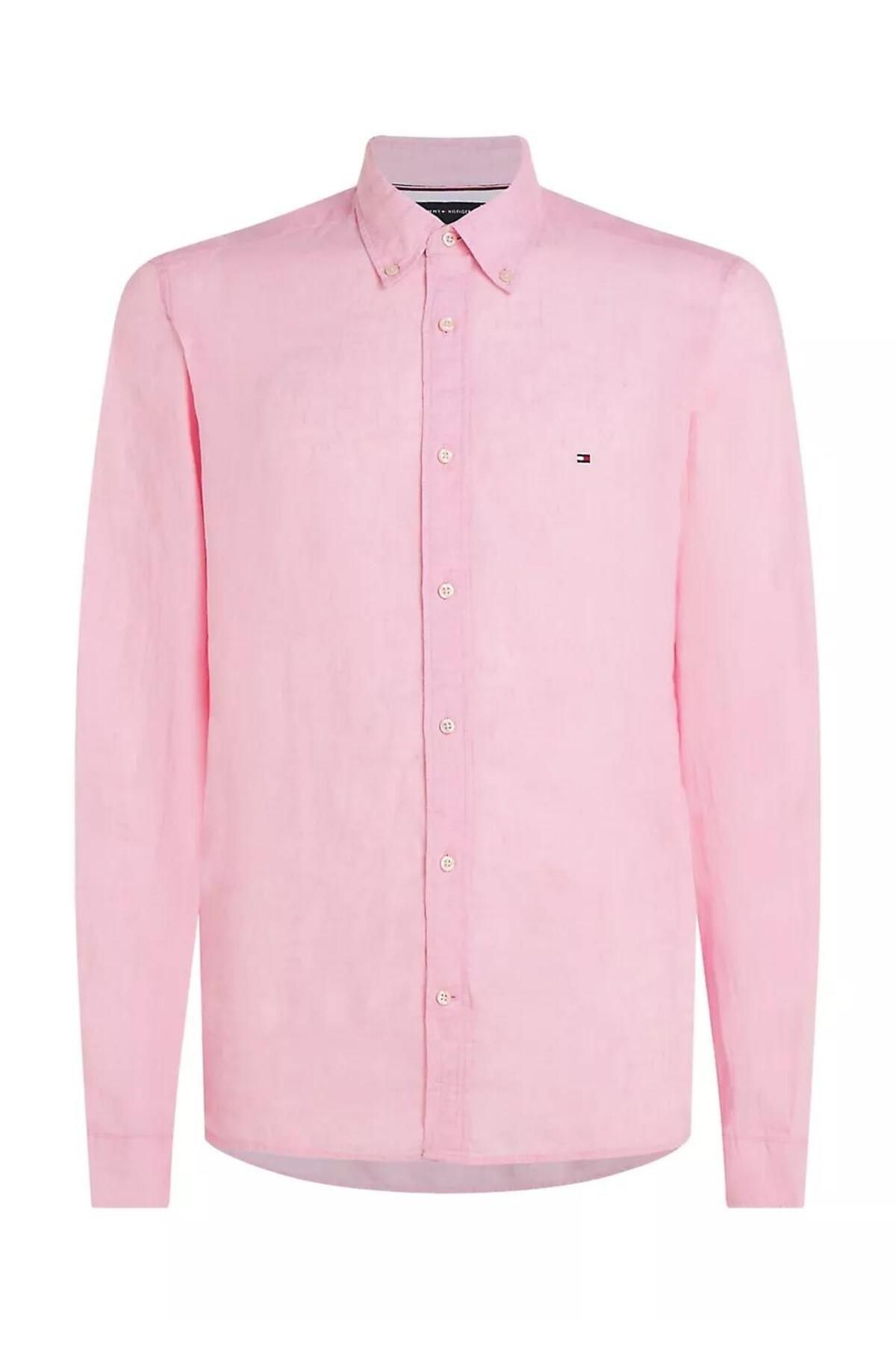 Tommy hilfiger shirt roze 2025