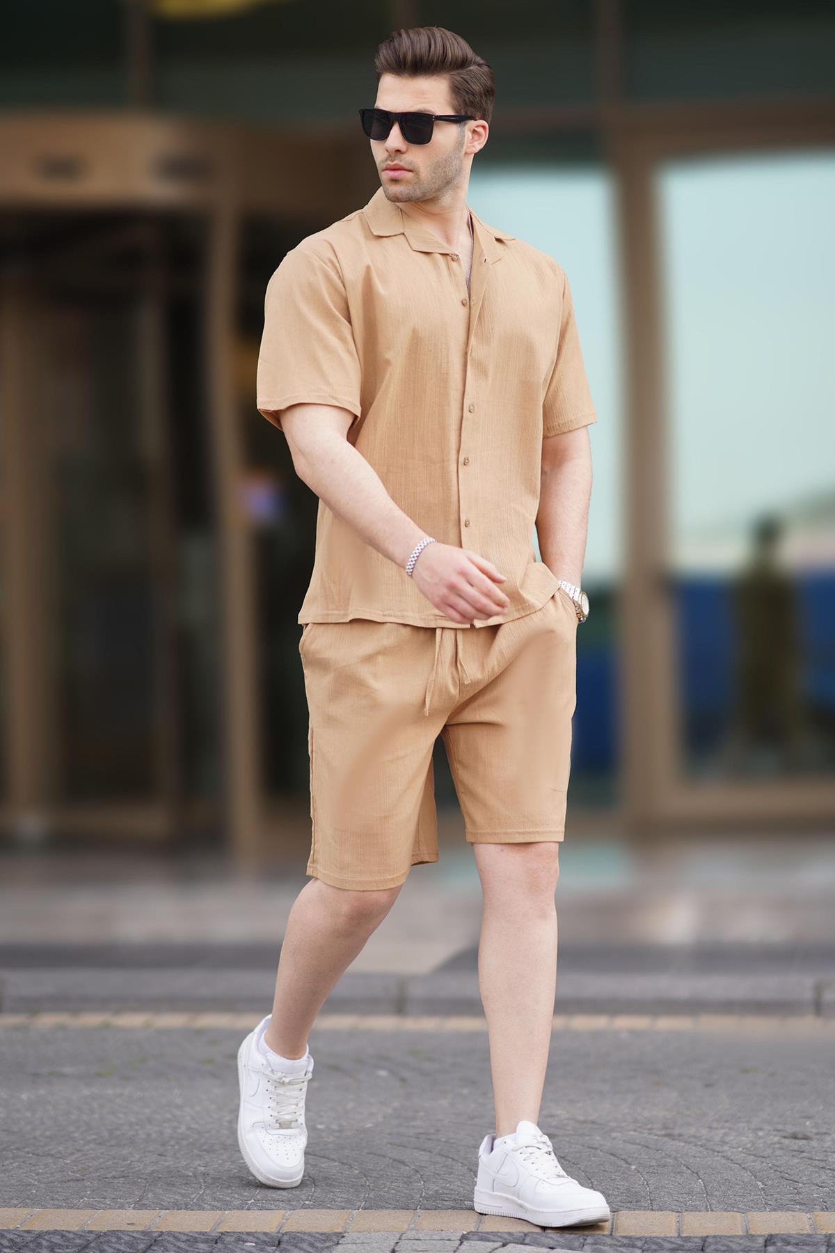 ست شلوارک مردانه مشکی