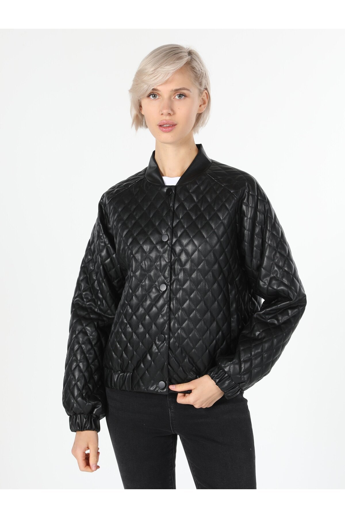 کاپشن زنانه  | .CL1060235_Q1.V1_BLK Colin’s - Image 4