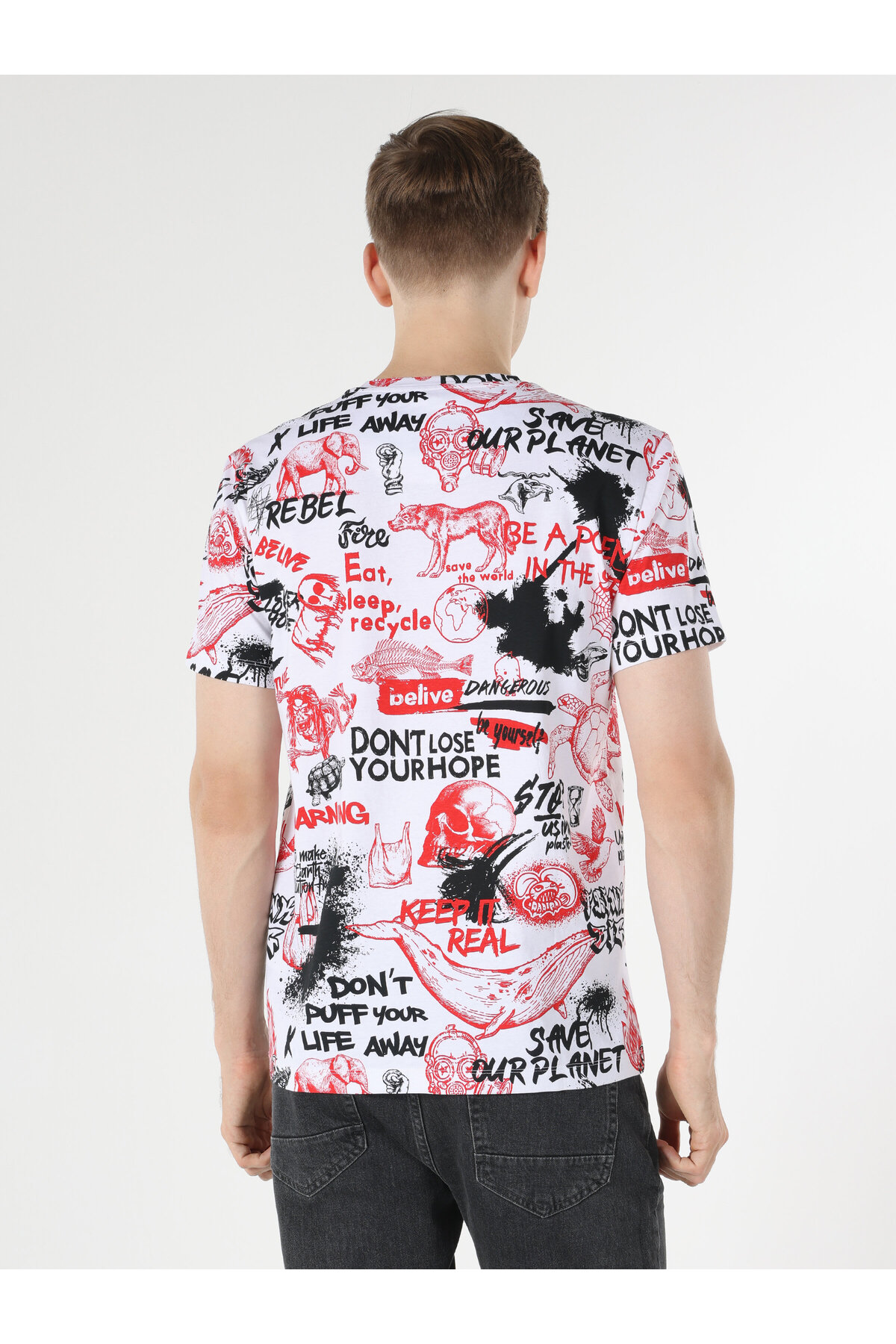 تی شرت مردانه کولینز | .CL1062670_Q1.V2_WHT Colin’s - Image 2