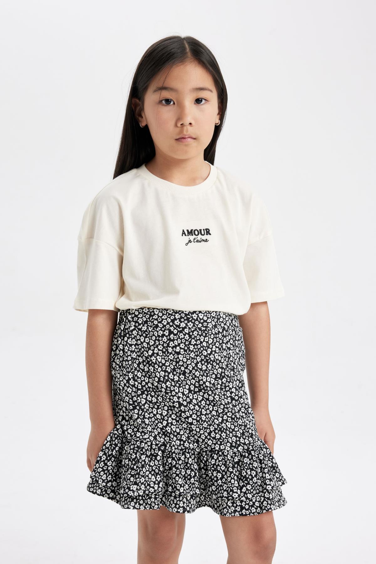 ست دخترانه دفاکتو | C5354A824HS Defacto - Image 5