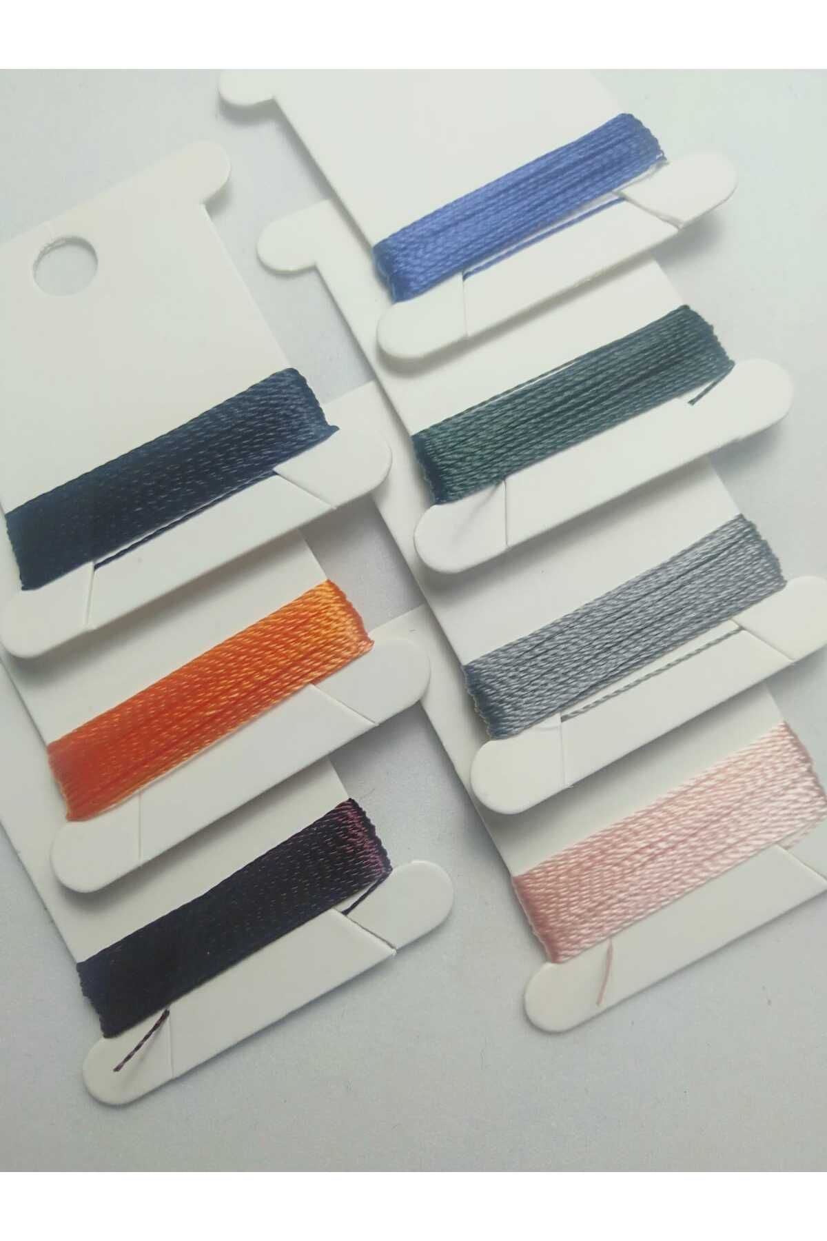 0.2 Mm 2 Metre 7 renk İnce Tesbih İpi Toplam 14 Metre ( En İnce Tesbih İpidir )